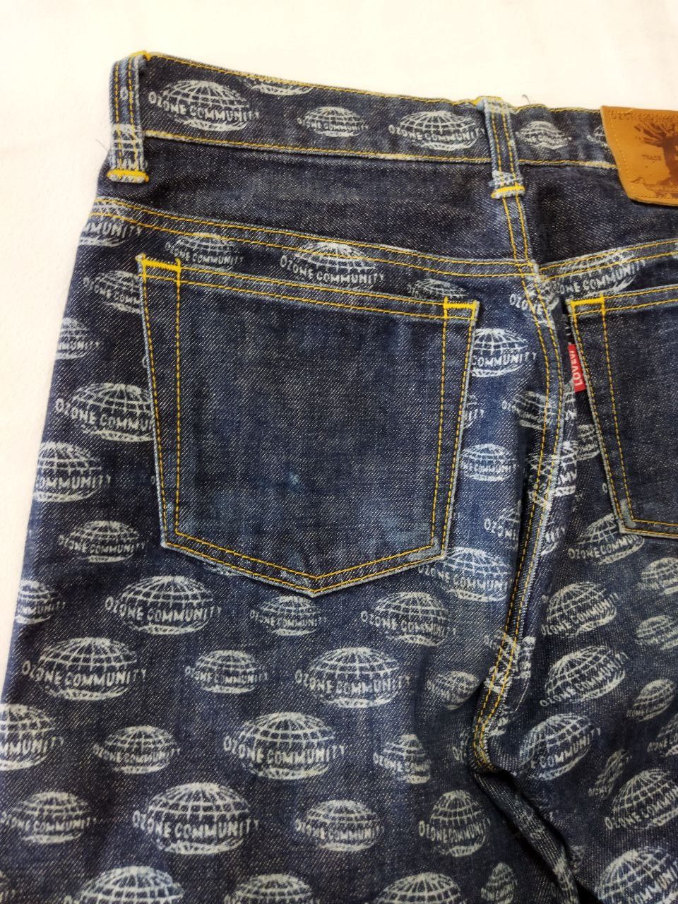 Japanese Brand Japanese Ozone Community Fullprint Jeans Size US 30 / EU 46 - 7 Thumbnail