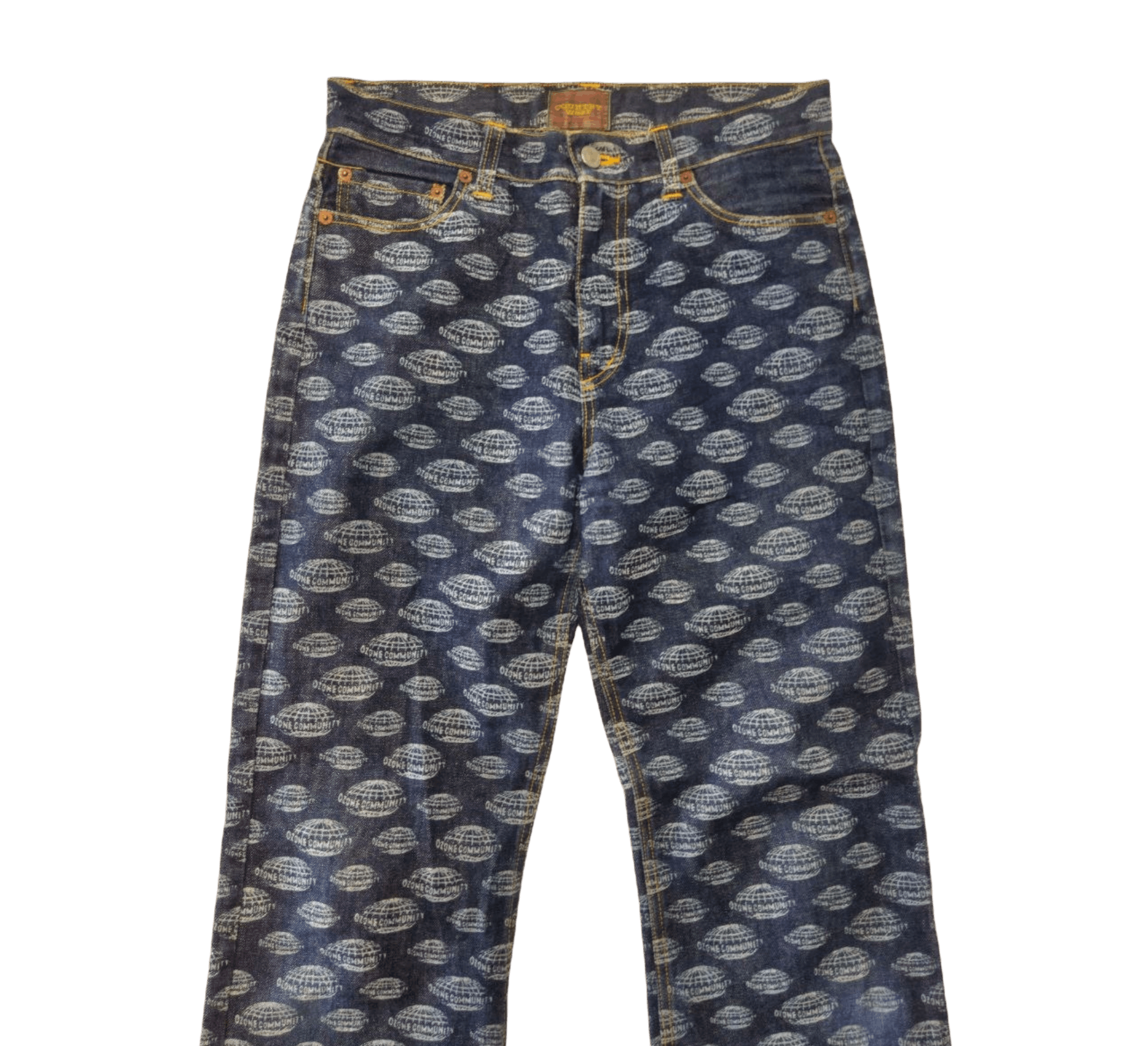 Japanese Brand Japanese Ozone Community Fullprint Jeans Size US 30 / EU 46 - 3 Thumbnail