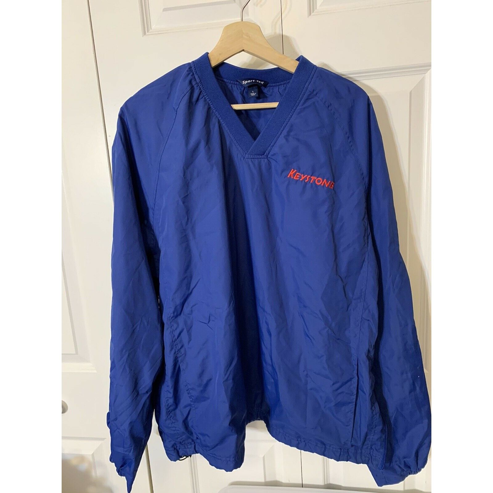 Other KEYSTONE JACKET MEN'S Sz L BLUE PULLOVER Sport Tek Size US L / EU 52-54 / 3 - 1 Thumbnail