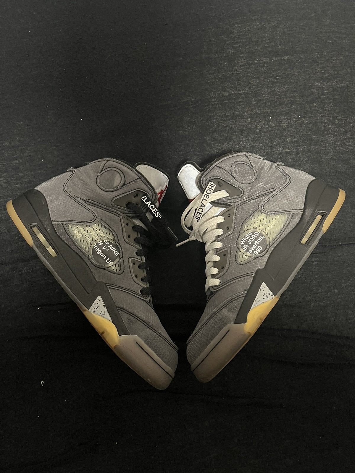 Jordan Brand Jordan 5 x Off White Size US 8 / EU 41 - 2 Thumbnail