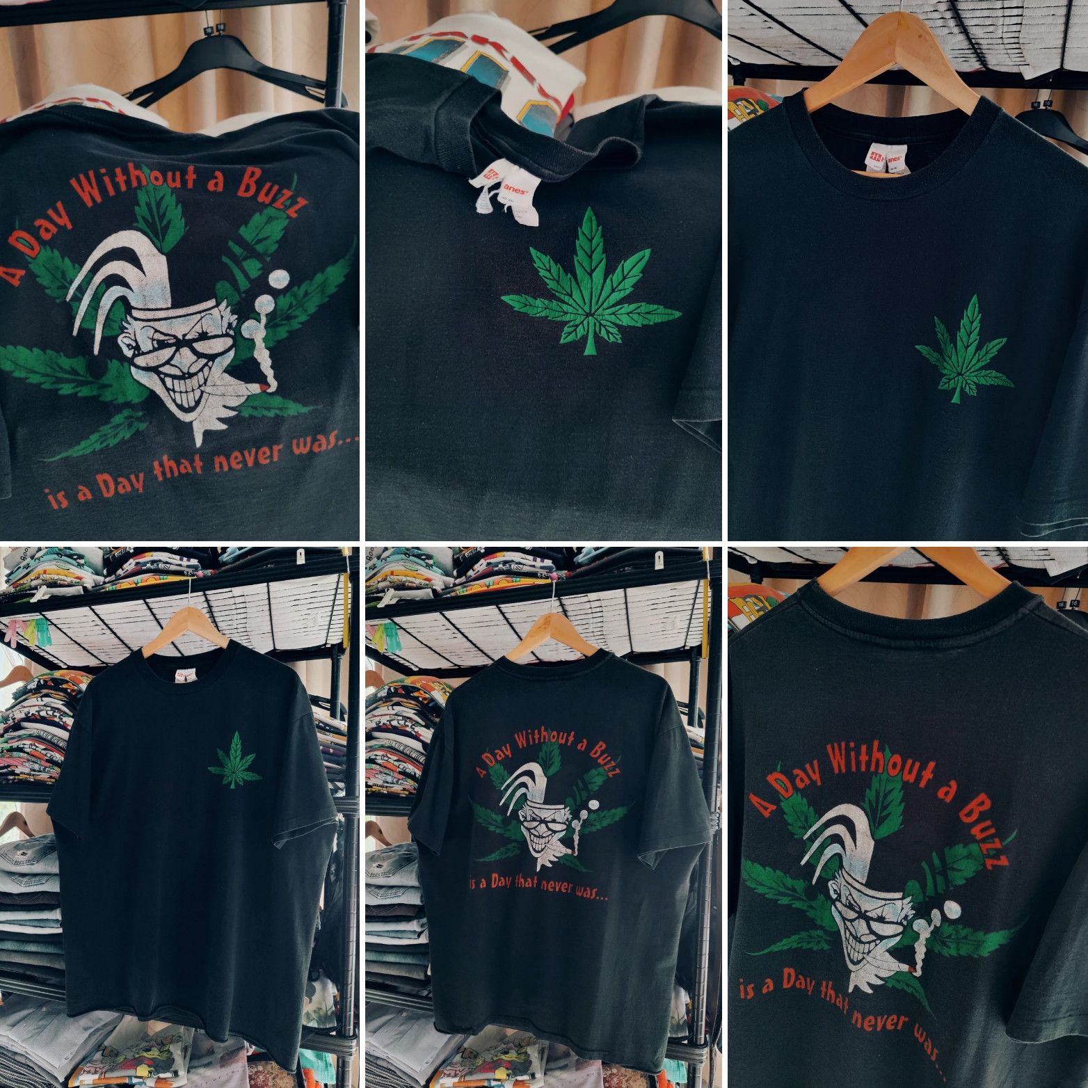 Vintage Vintage 90s - 420 Tees Size US XL / EU 56 / 4 - 2 Thumbnail