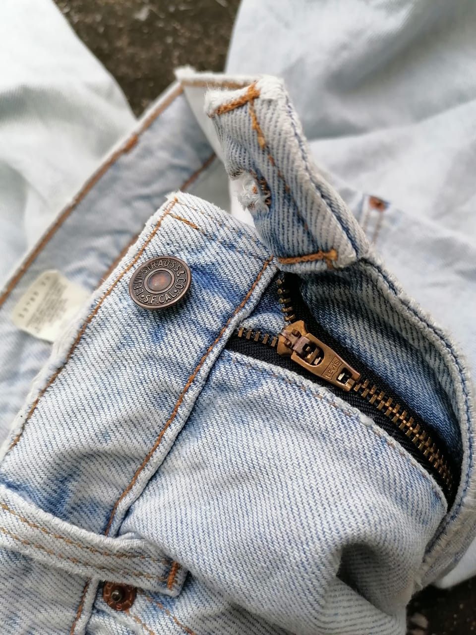 Levi's × Levi's Vintage Clothing Levi's Strauss 550 Relaxed Fit Distressed Denim Jeans Size US 30 / EU 46 - 5 Thumbnail