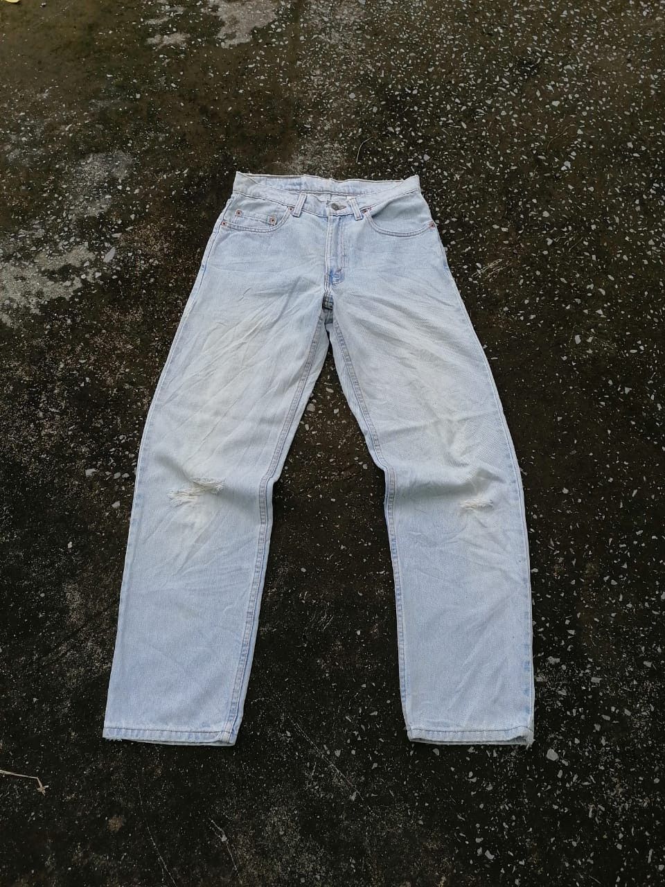 Levi's × Levi's Vintage Clothing Levi's Strauss 550 Relaxed Fit Distressed Denim Jeans Size US 30 / EU 46 - 1 Thumbnail