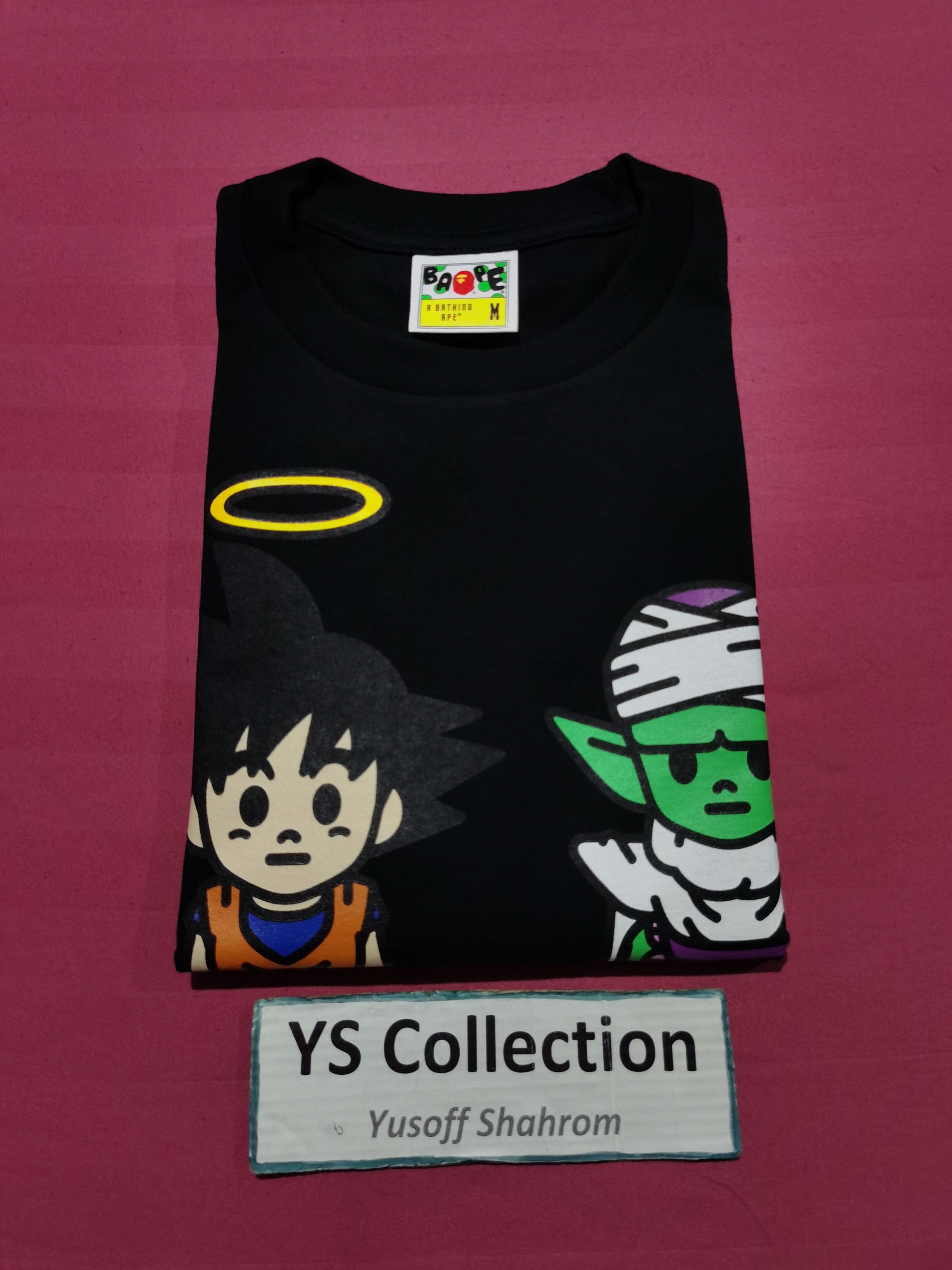 Bape Bape x Dragon Ball Z Son Goku & Piccolo Tee Size US M / EU 48-50 / 2 - 1 Thumbnail