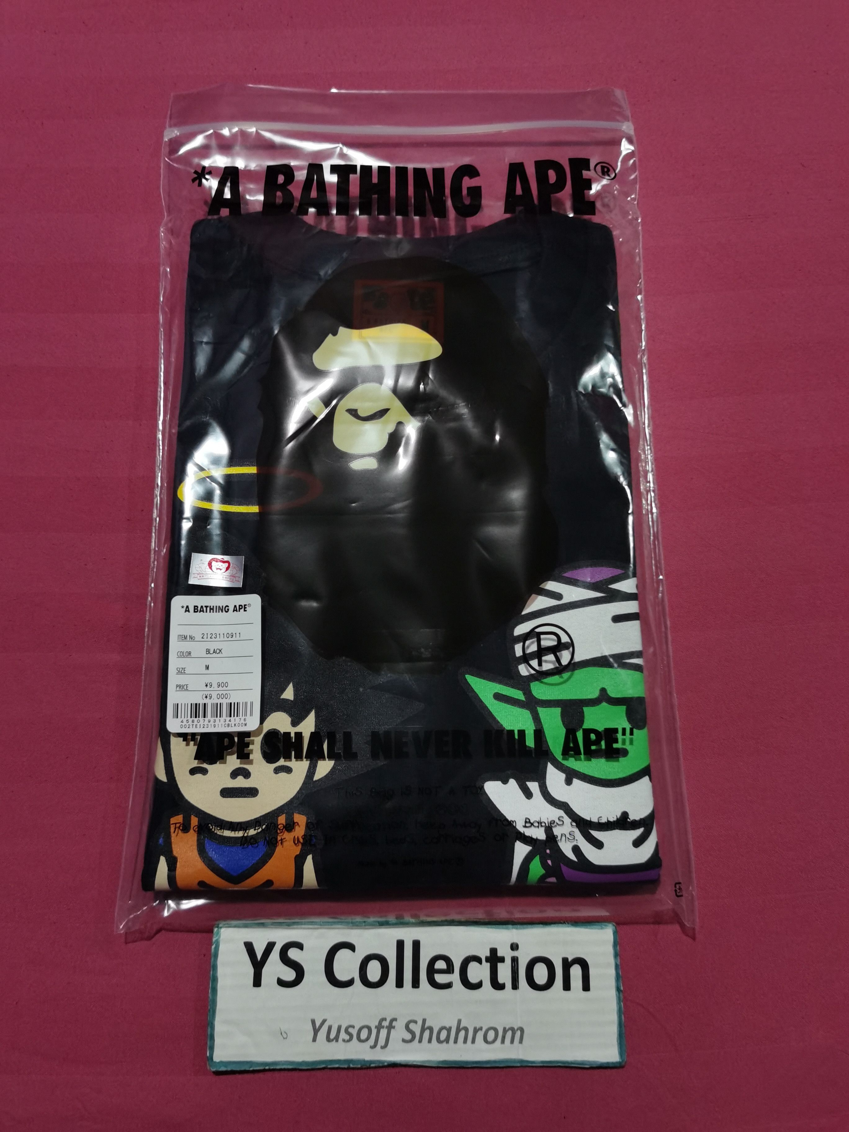 Bape Bape x Dragon Ball Z Son Goku & Piccolo Tee Size US M / EU 48-50 / 2 - 3 Thumbnail