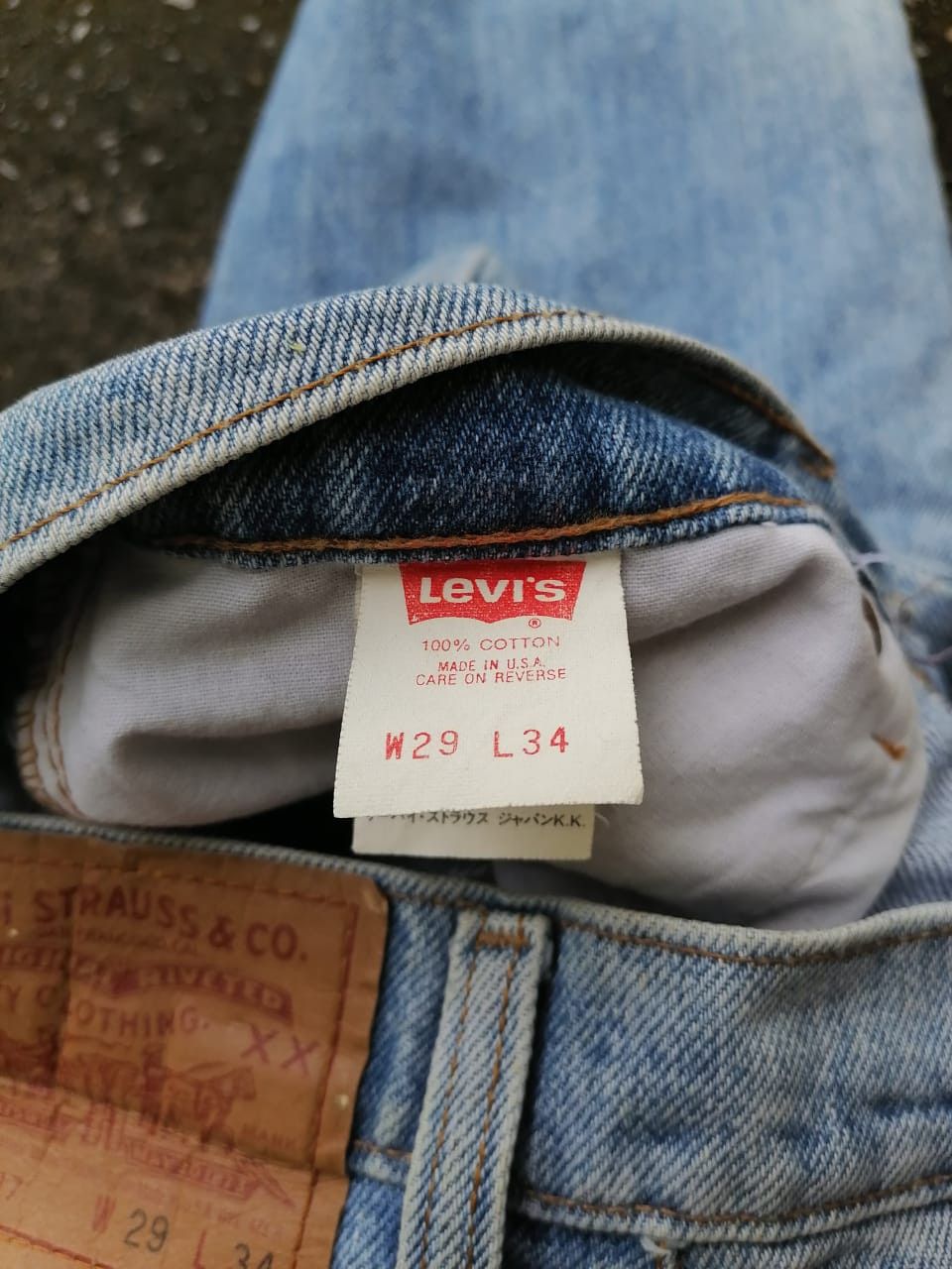 Levi's × Levi's Vintage Clothing Levi's Strauss 510-0217 Denim Jeans Size US 28 / EU 44 - 5 Thumbnail