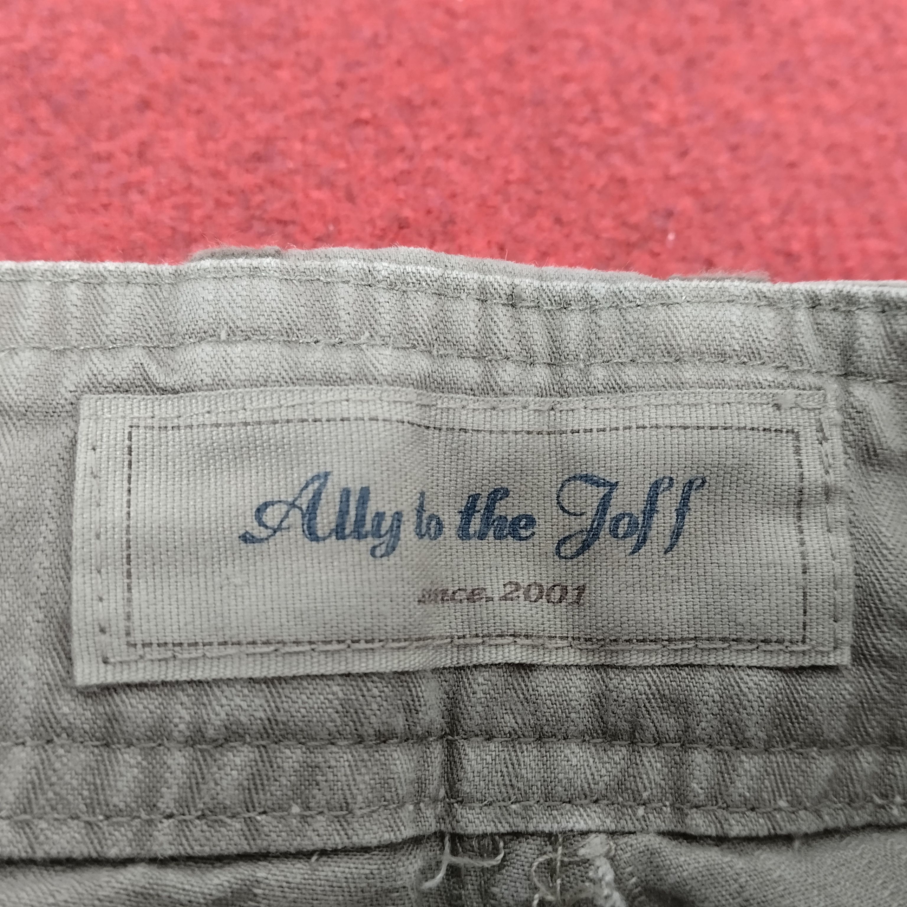 Japanese Brand Ally To The Joff Japanese Style Cargo Pants Size US 33 - 7 Thumbnail