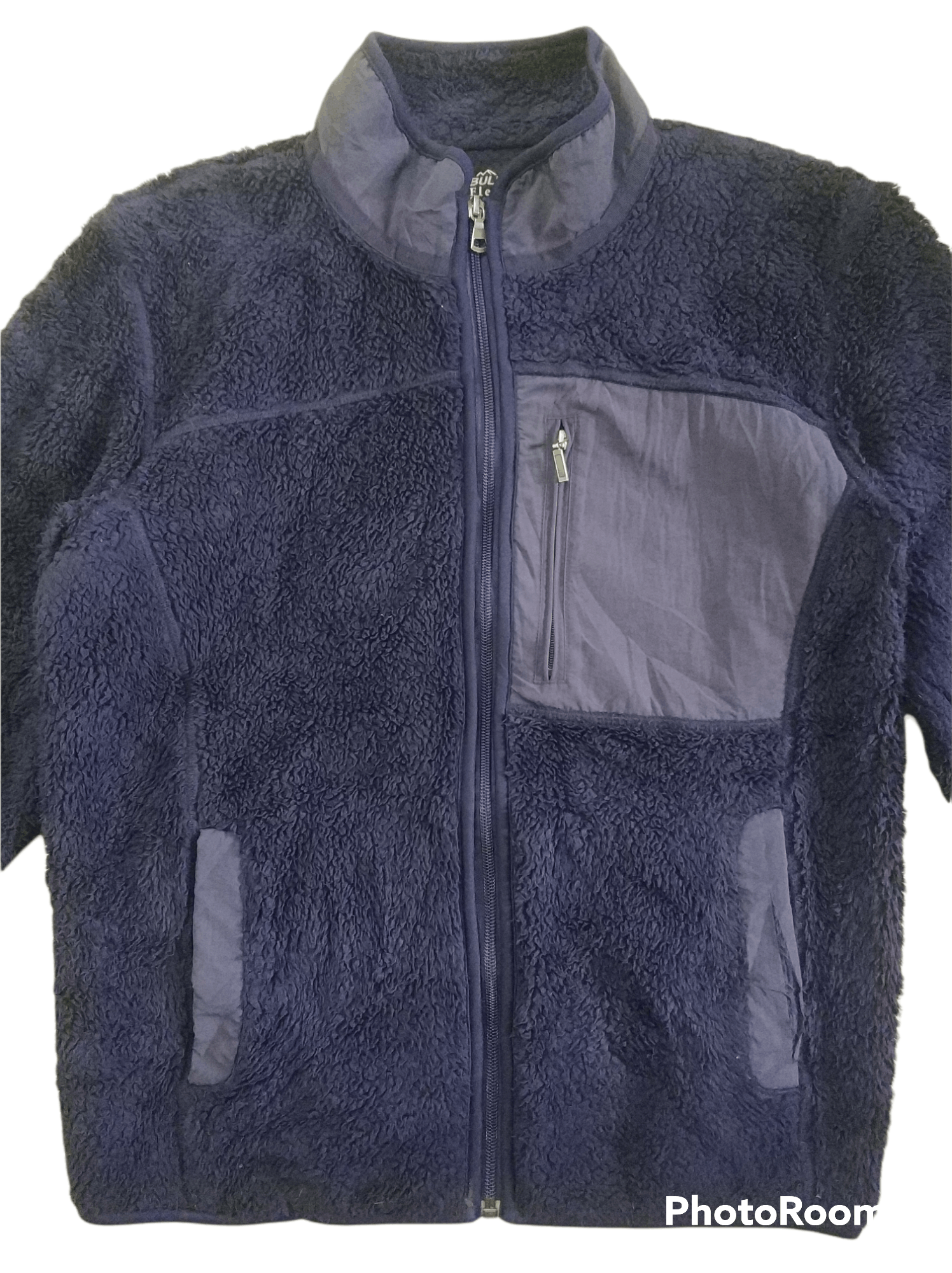 Japanese Brand 🔥Purple Bulky Fleece Faux Fur Jacket Size US S / EU 44-46 / 1 - 6 Thumbnail