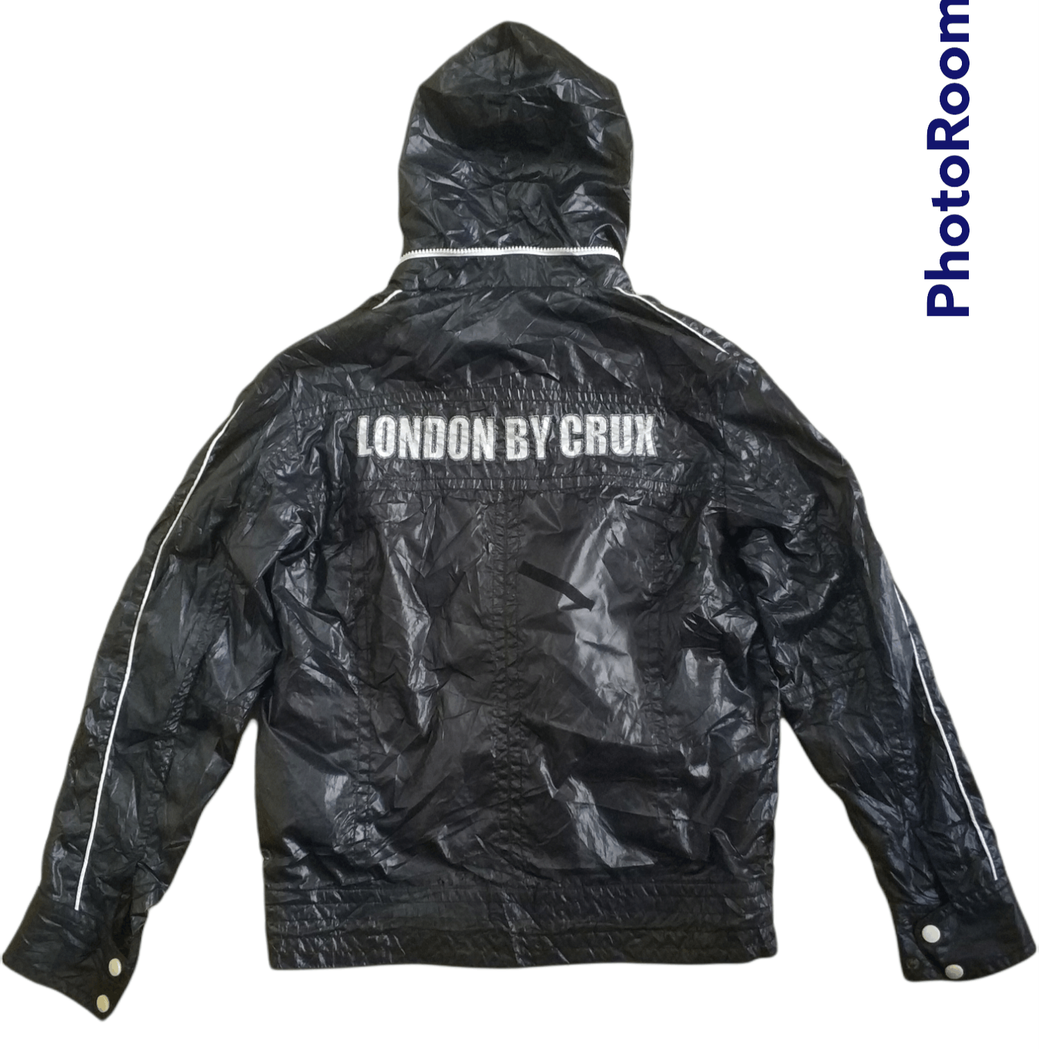 Japanese Brand 🔥Distressed Crux London Light Zipper Jacket Size US M / EU 48-50 / 2 - 2 Thumbnail