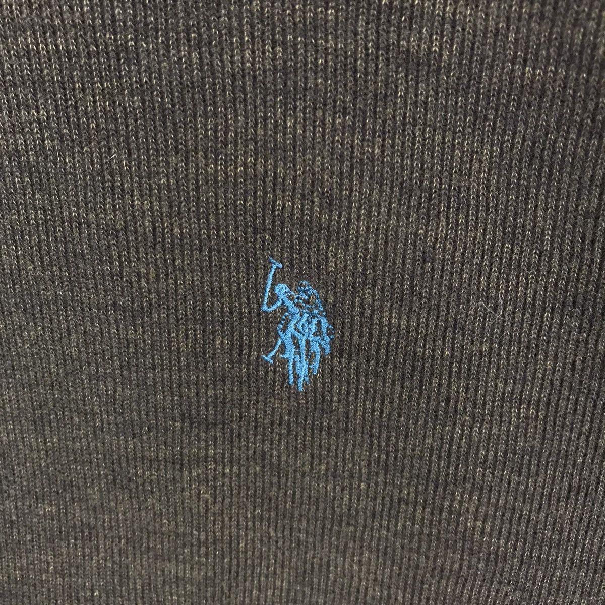 U.S. Polo Assn. Vintage 90s US Polo Assn Small Pony Half Zipper Sweatshirt Size US M / EU 48-50 / 2 - 4 Thumbnail