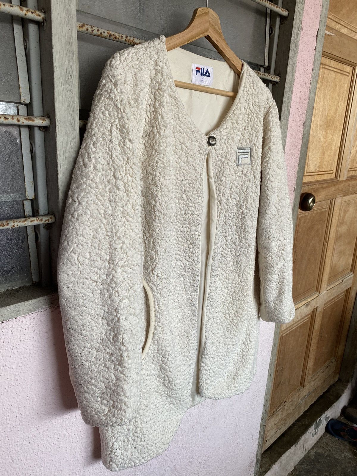Fila ⚡️Steals⚡️ Fila Deep Pile Sherpa Jacket Size US L / EU 52-54 / 3 - 3 Thumbnail