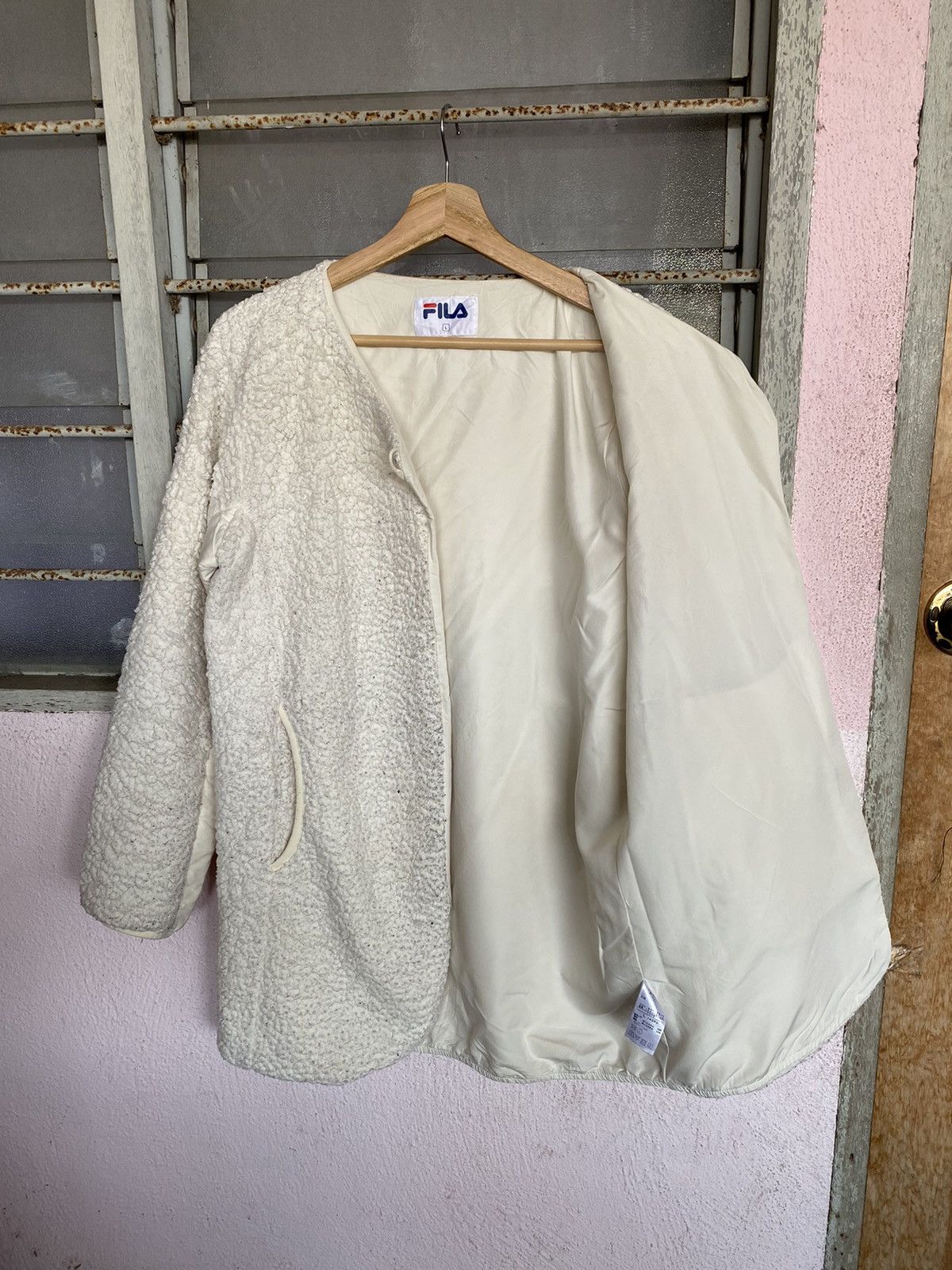 Fila ⚡️Steals⚡️ Fila Deep Pile Sherpa Jacket Size US L / EU 52-54 / 3 - 6 Thumbnail