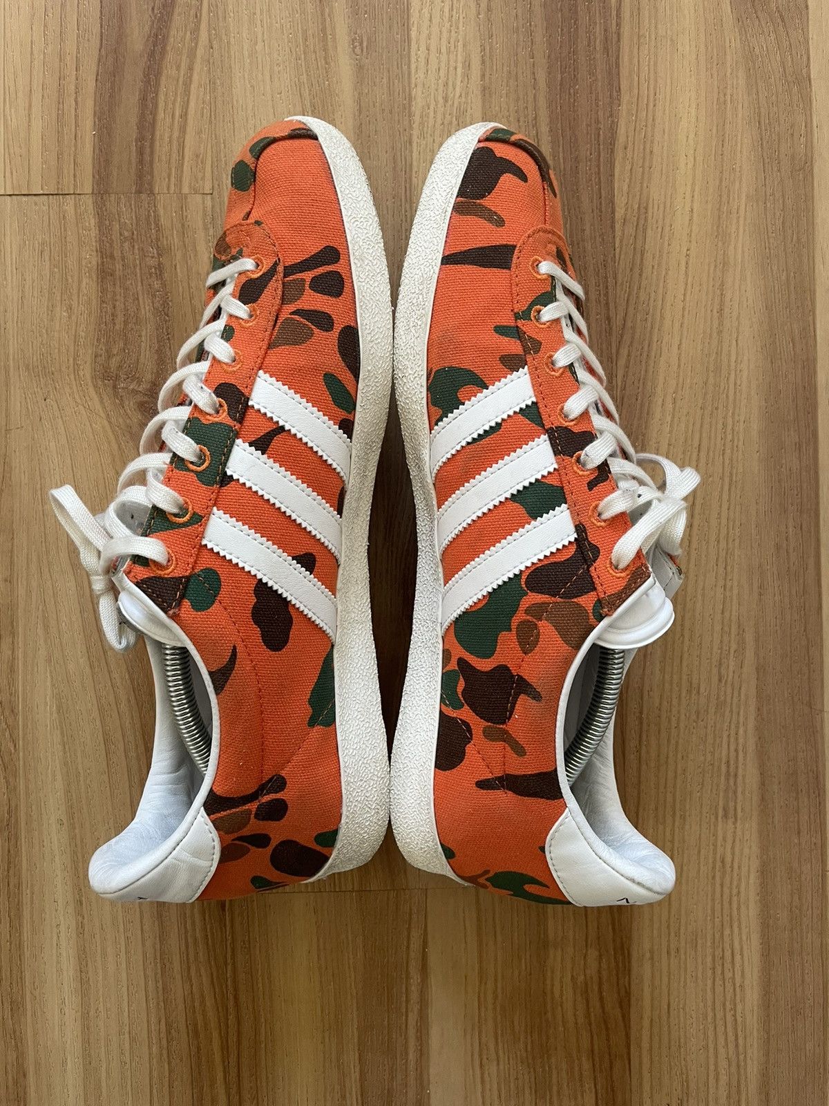 Adidas × Noah Noah Adidas Gazelle Orange Duck Camo Size US 11.5 / EU 44-45 - 4 Thumbnail