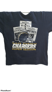 Alstyle, Shirts, Vintage Y2k Nfl San Diego Chargers T Shirt