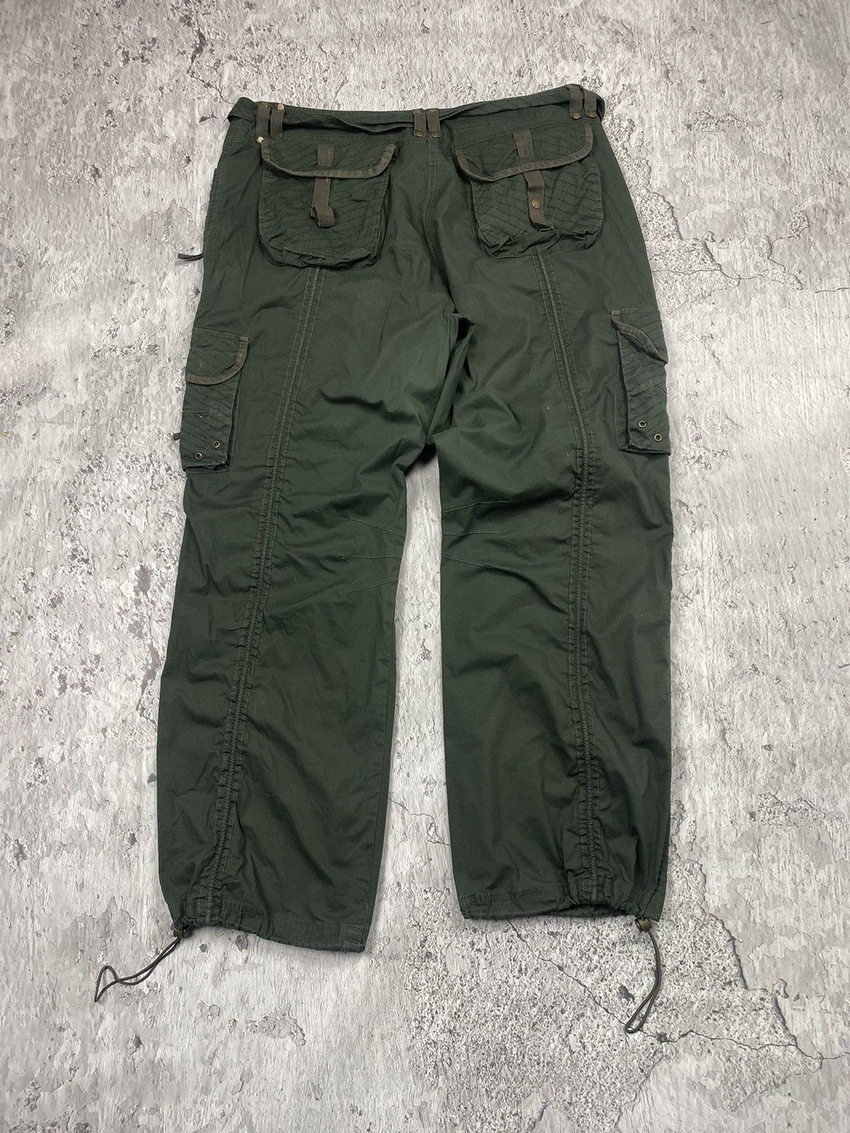 Vintage Vintage 90s NATO MILITARY CARGO Bondage Pants Size US 36 / EU 52 - 11 Thumbnail