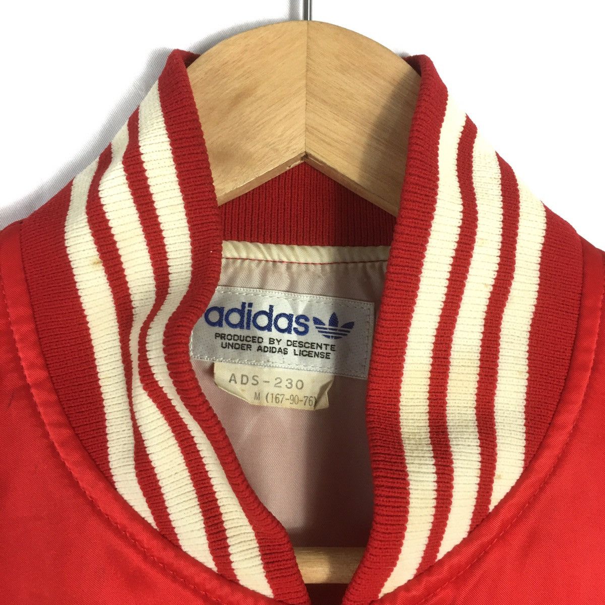Adidas × Vintage Vintage Adidas Varsity Jacket Button Up Adidas Vintage Size US M / EU 48-50 / 2 - 5 Thumbnail