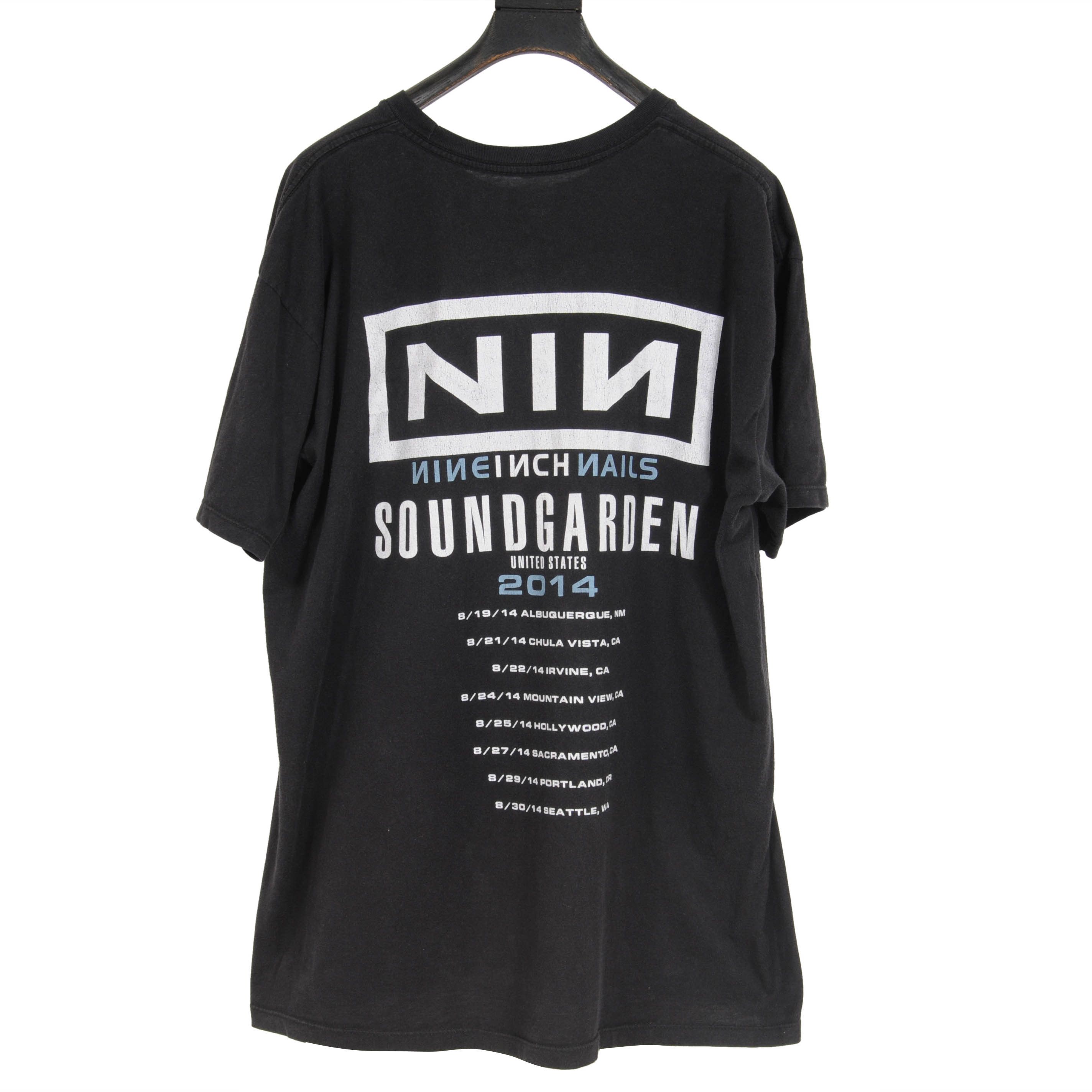 レア】Nine Inch Nails SOUNDGARDEN Tシャツ 黒