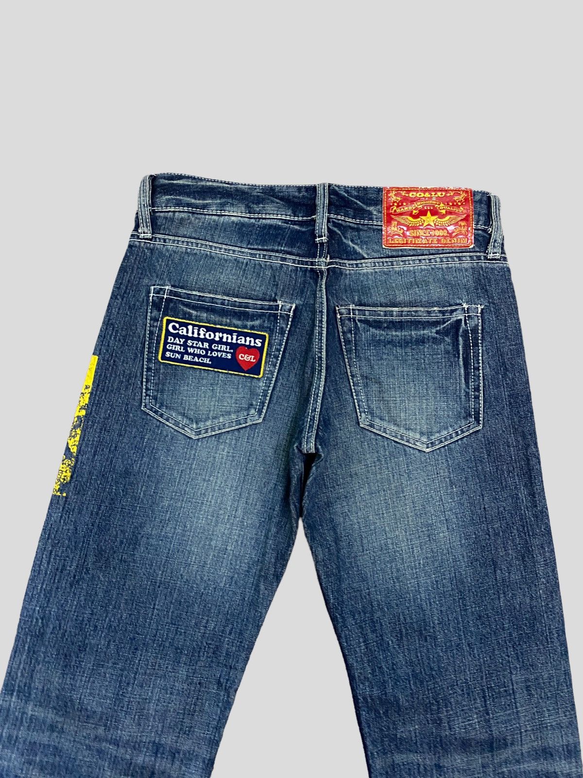 Japanese Brand Japanese CO & LU Hysteric Style Patches Denim Pants Size US 28 / EU 44 - 9 Thumbnail