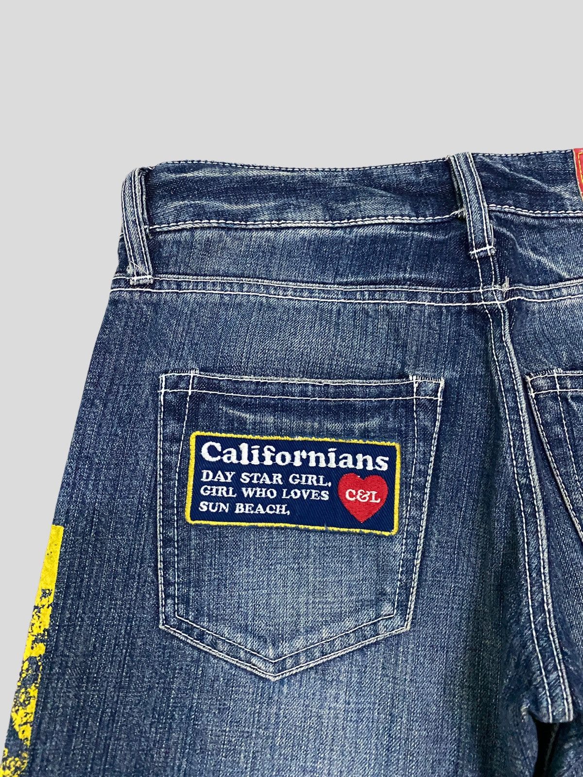 Japanese Brand Japanese CO & LU Hysteric Style Patches Denim Pants Size US 28 / EU 44 - 13 Thumbnail