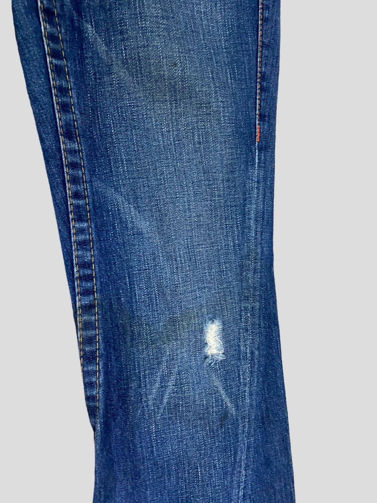 True Religion FLARE JEANS TRUE RELIGION JOEY SECTION DISTRESSED DENIM Size US 27 - 7 Thumbnail
