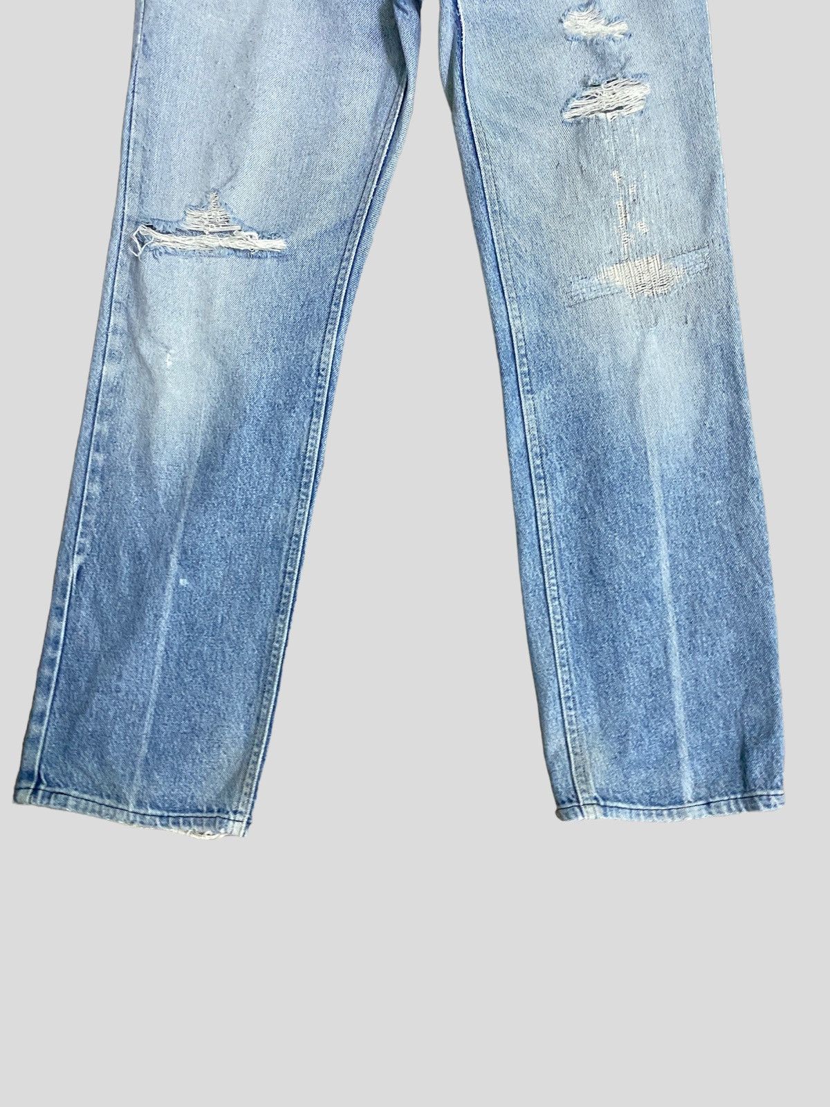 Lee VINTAGE LEE DISTRESSED DENIM Size US 30 / EU 46 - 9 Thumbnail