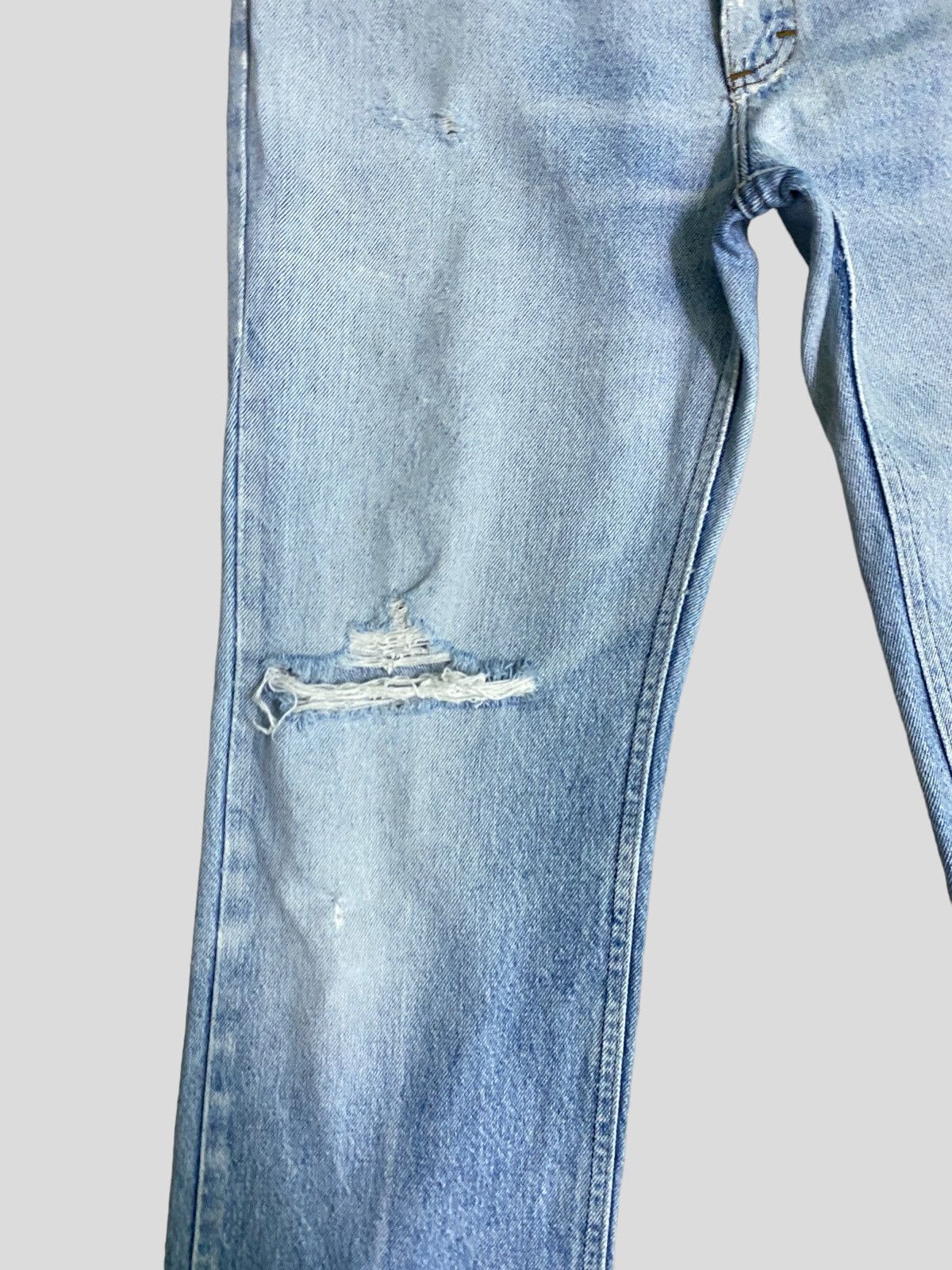 Lee VINTAGE LEE DISTRESSED DENIM Size US 30 / EU 46 - 8 Thumbnail