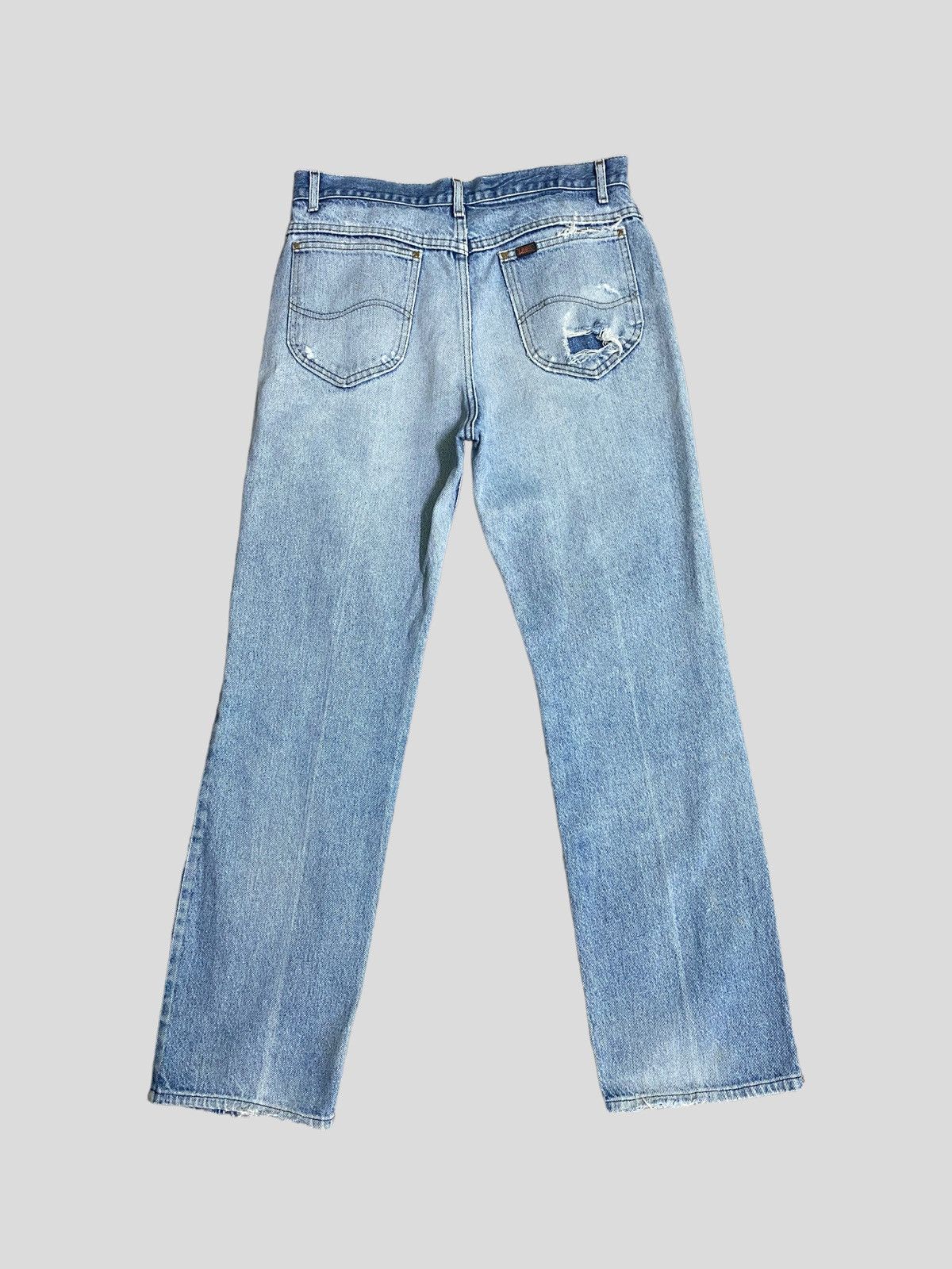 Lee VINTAGE LEE DISTRESSED DENIM Size US 30 / EU 46 - 3 Thumbnail