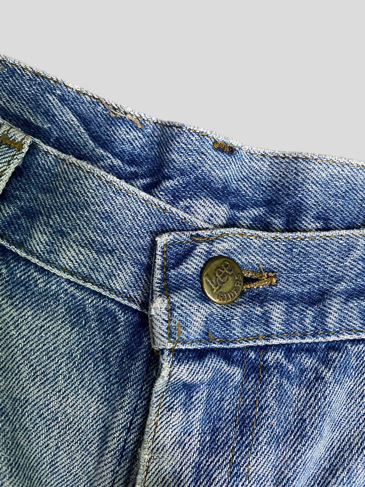 Lee VINTAGE LEE DISTRESSED DENIM Size US 30 / EU 46 - 10 Thumbnail
