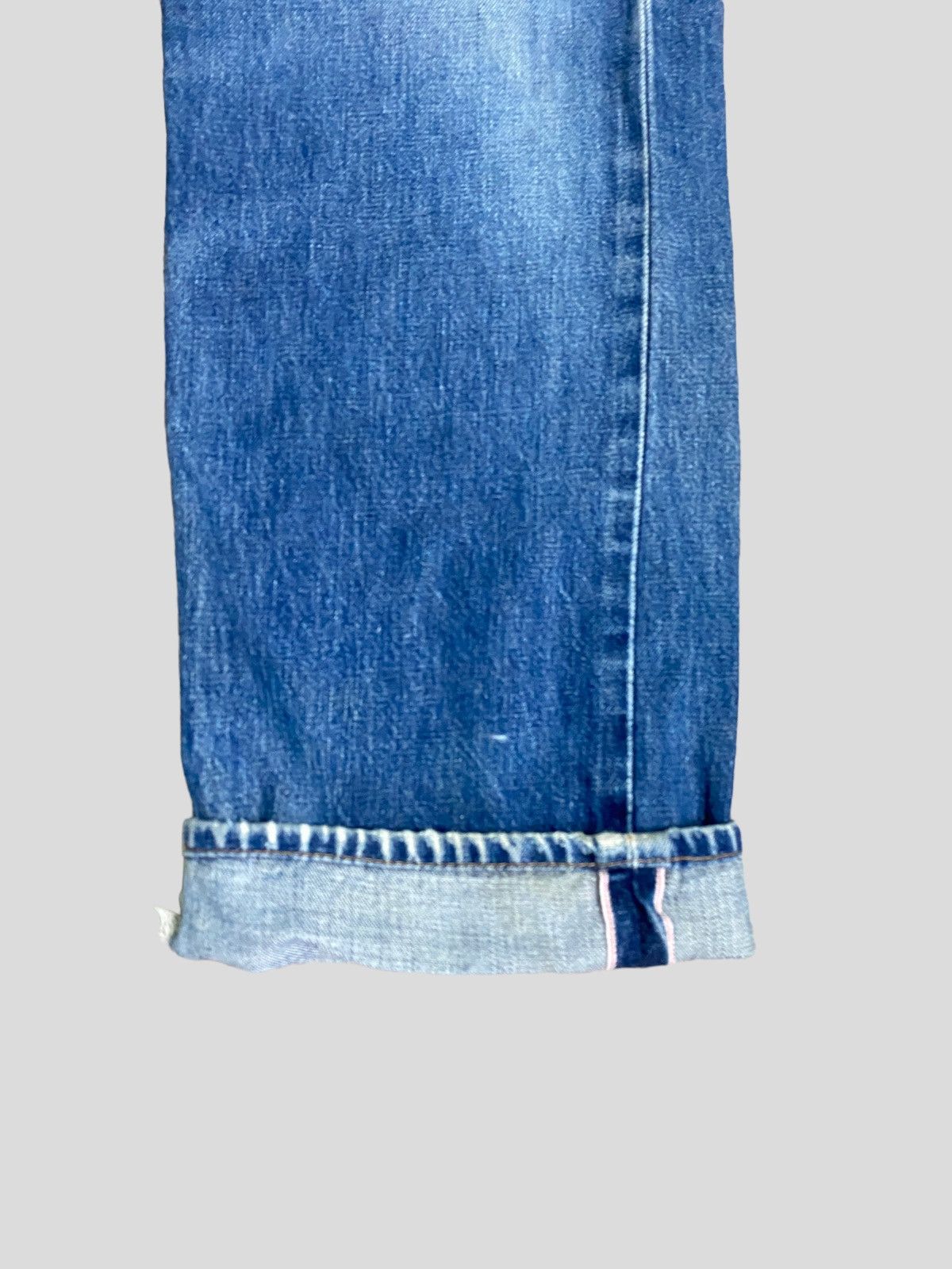 Edwin VINTAGE SELVEDGE EDWIN 505 DISTRESSED DENIM Size US 29 - 7 Thumbnail