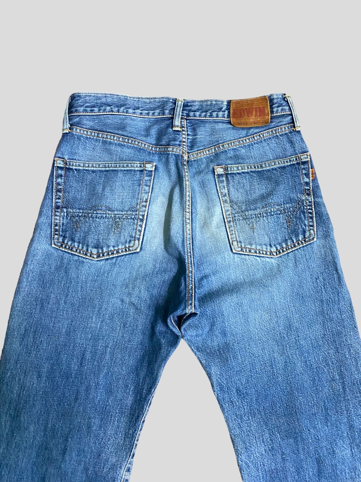 Edwin VINTAGE SELVEDGE EDWIN 505 DISTRESSED DENIM Size US 29 - 11 Thumbnail