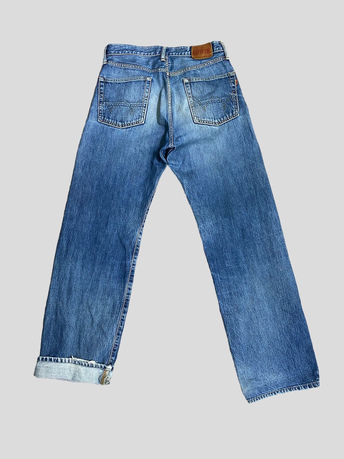 Edwin VINTAGE SELVEDGE EDWIN 505 DISTRESSED DENIM Size US 29 - 3 Thumbnail