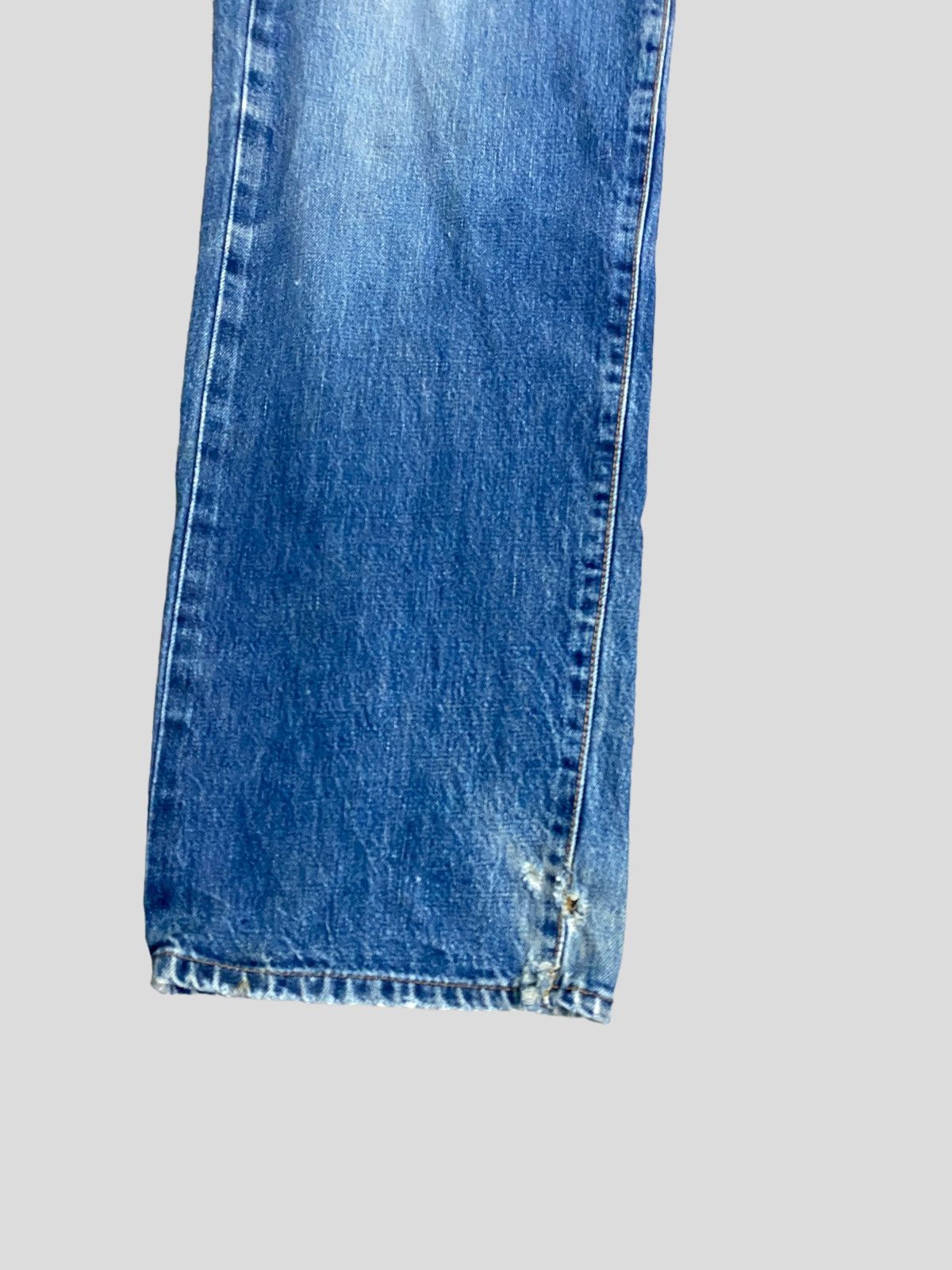 Edwin VINTAGE SELVEDGE EDWIN 505 DISTRESSED DENIM Size US 29 - 6 Thumbnail
