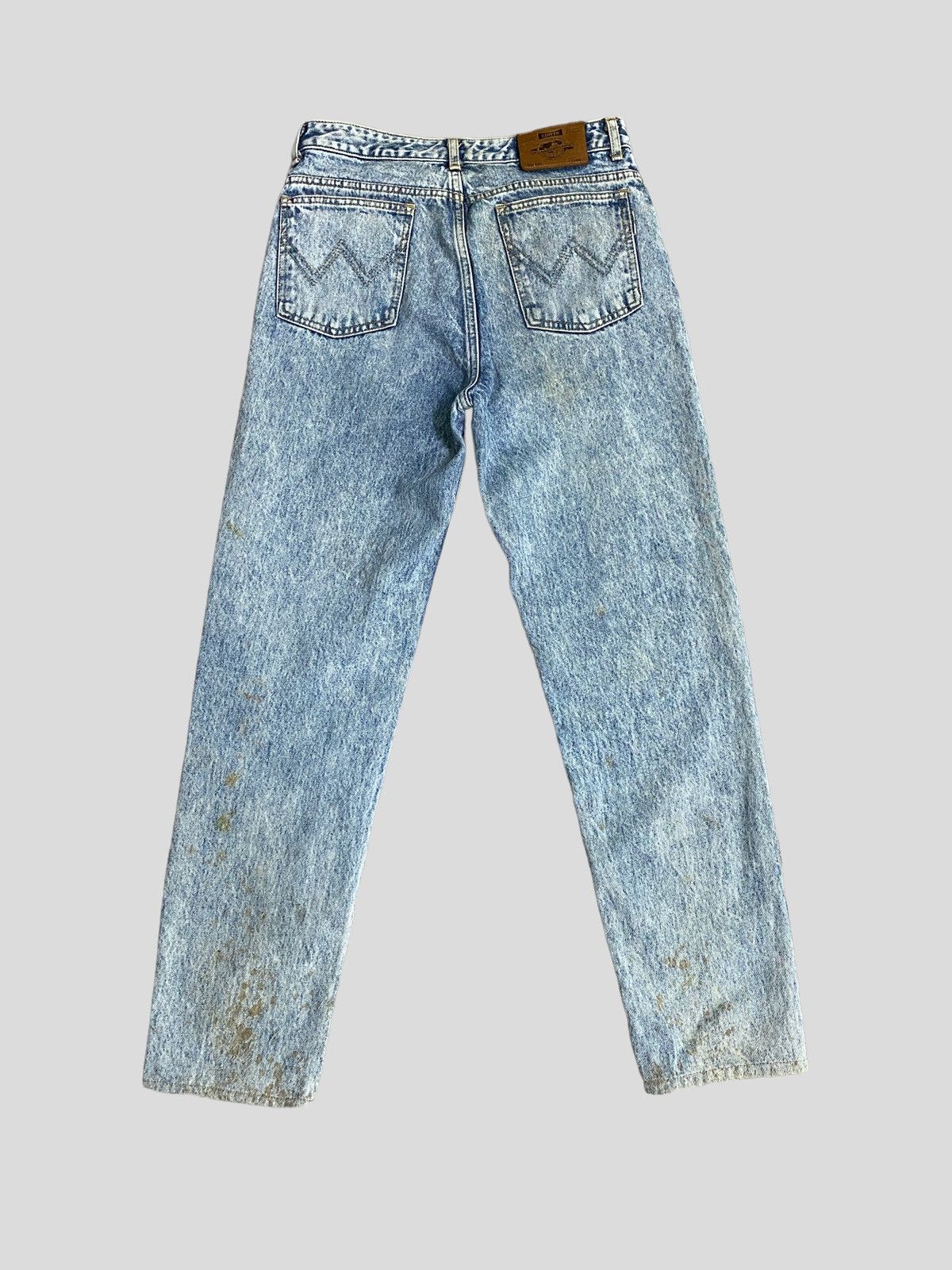 Edwin × Vintage VINTAGE SKINNY EDWIN ACID WASH RUSTY JEANS Size US 27 - 2 Thumbnail