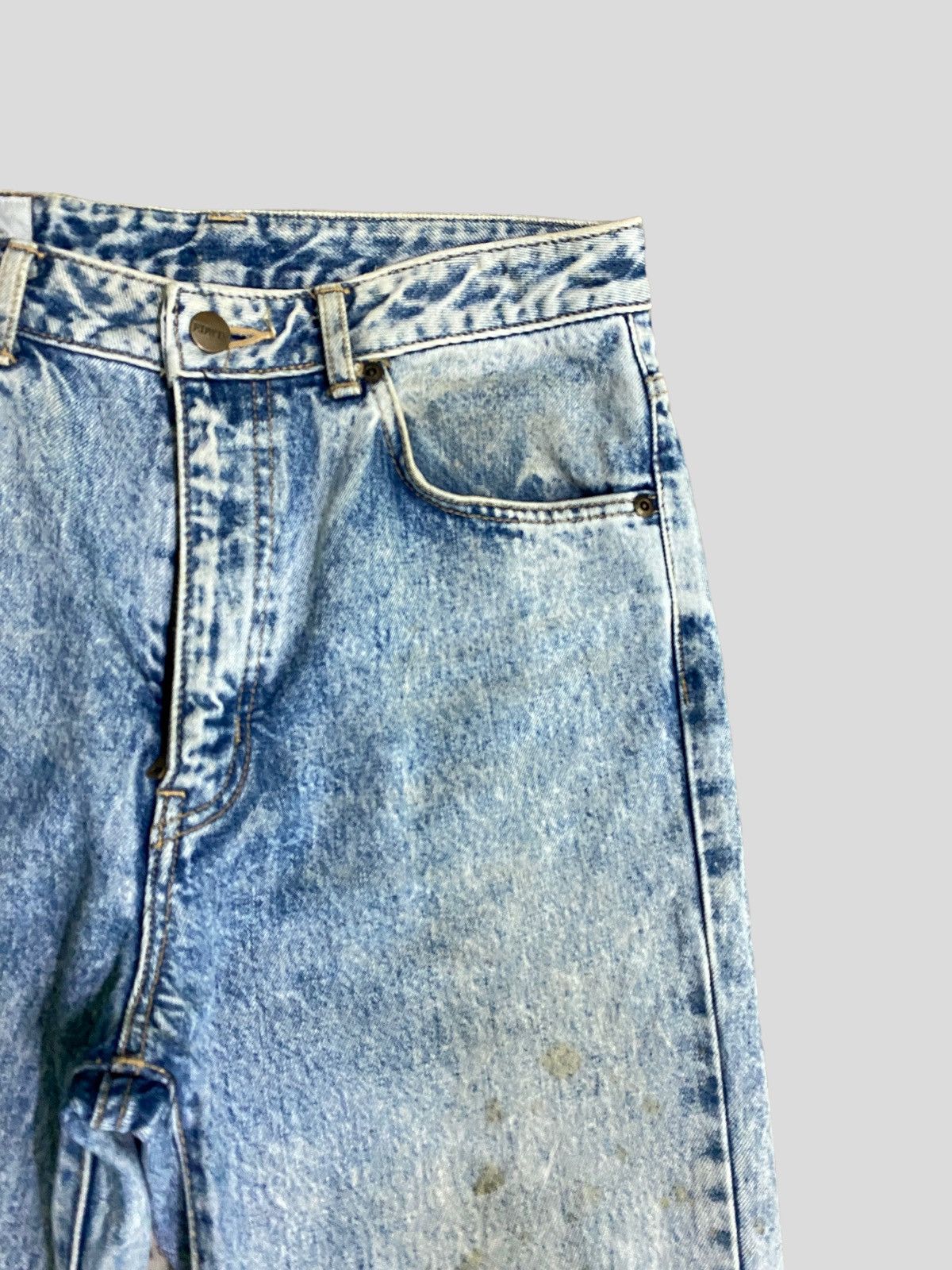 Edwin × Vintage VINTAGE SKINNY EDWIN ACID WASH RUSTY JEANS Size US 27 - 6 Thumbnail