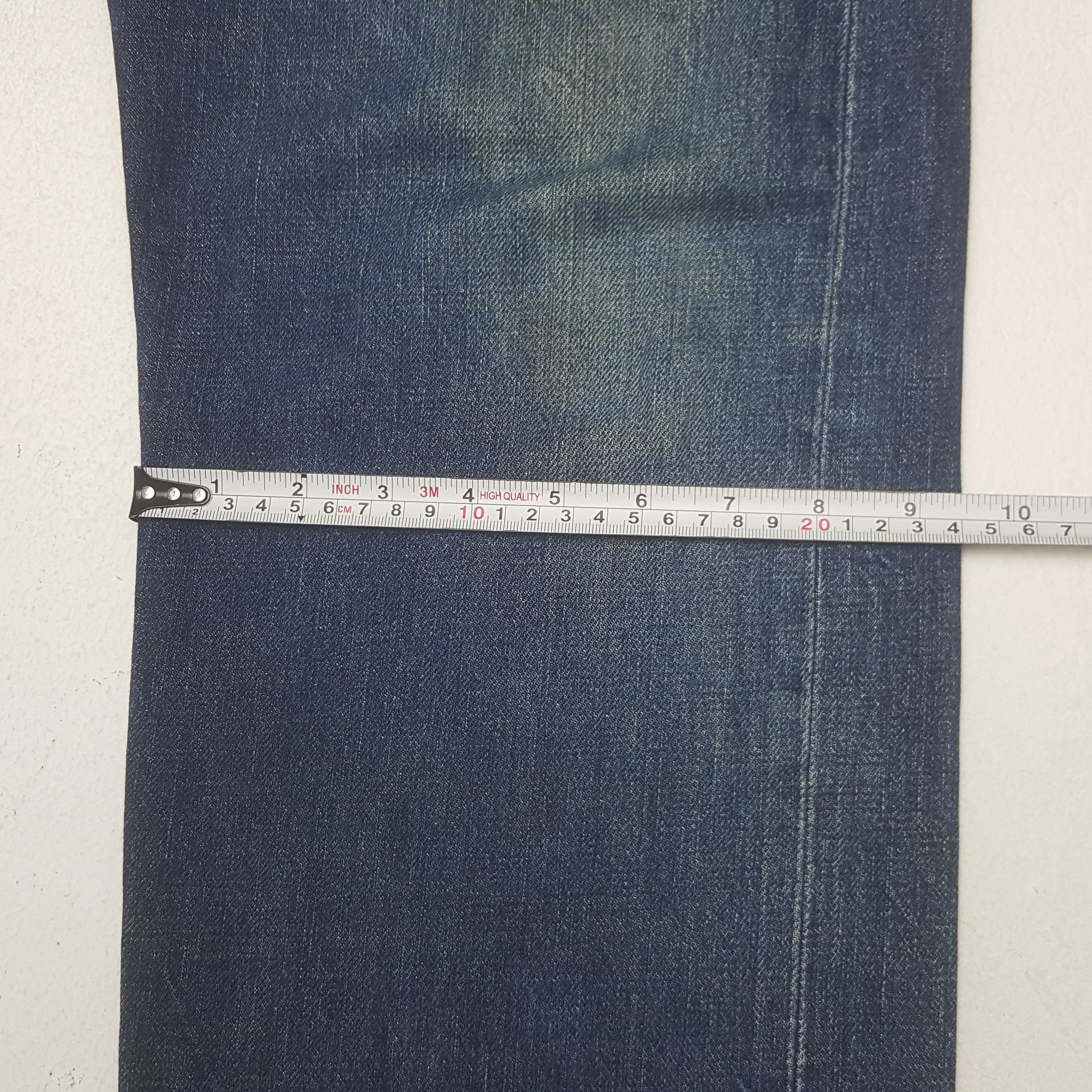 Japanese Brand Vintage Evis Japanese Brand Daicock Custom Art Denim Jeans Size US 29 - 10 Thumbnail