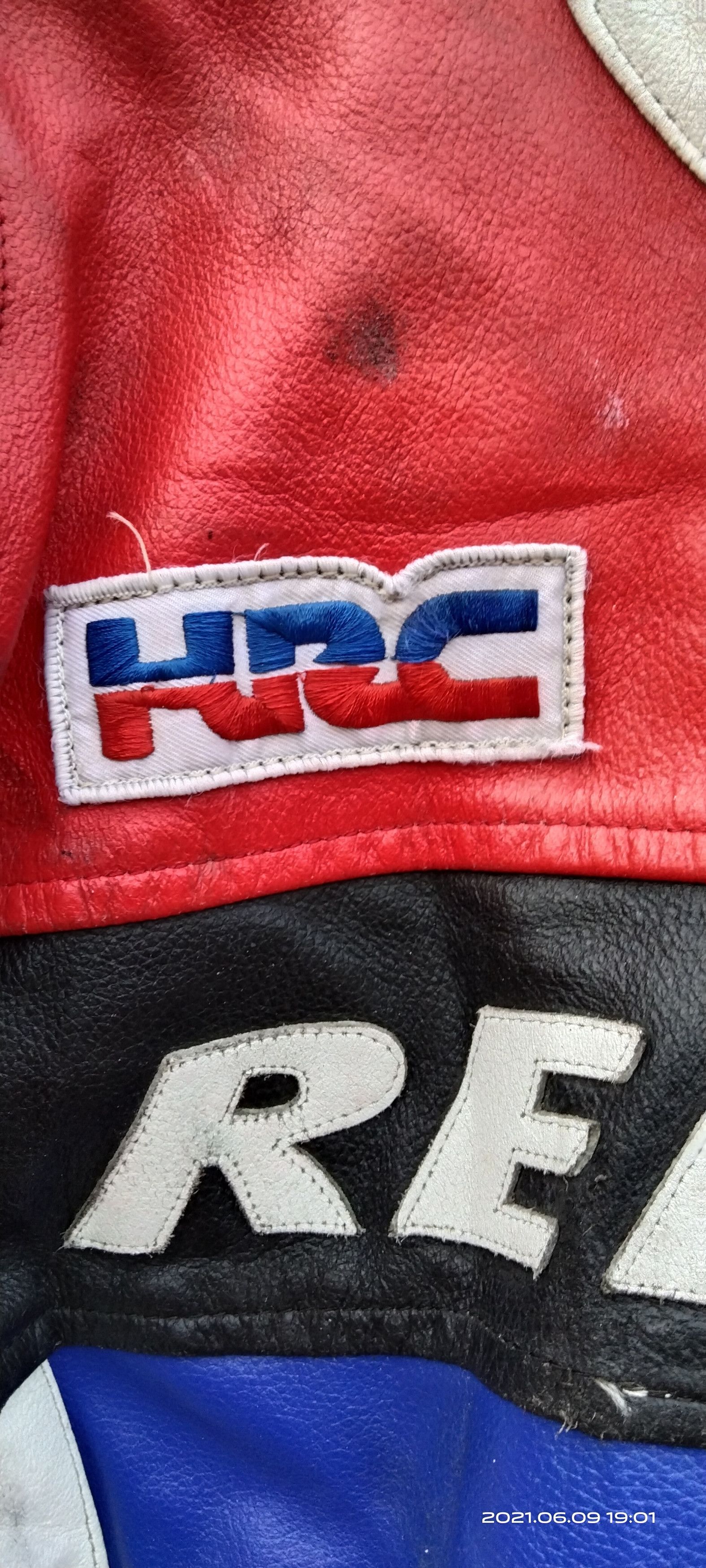Honda × Sports Specialties REPSOL HONDA LEATHER JACKET RACING Size US XL / EU 56 / 4 - 15 Thumbnail