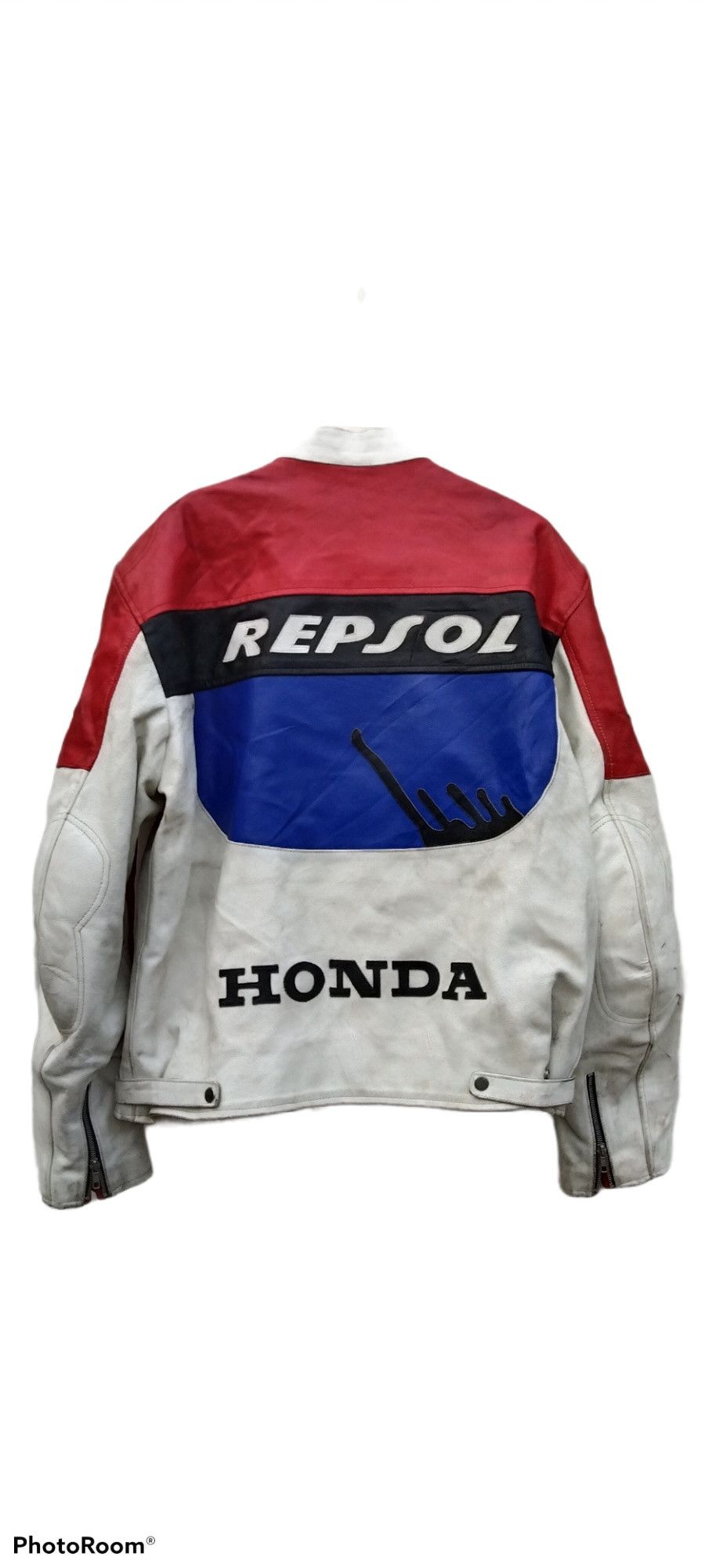 Honda × Sports Specialties REPSOL HONDA LEATHER JACKET RACING Size US XL / EU 56 / 4 - 2 Thumbnail