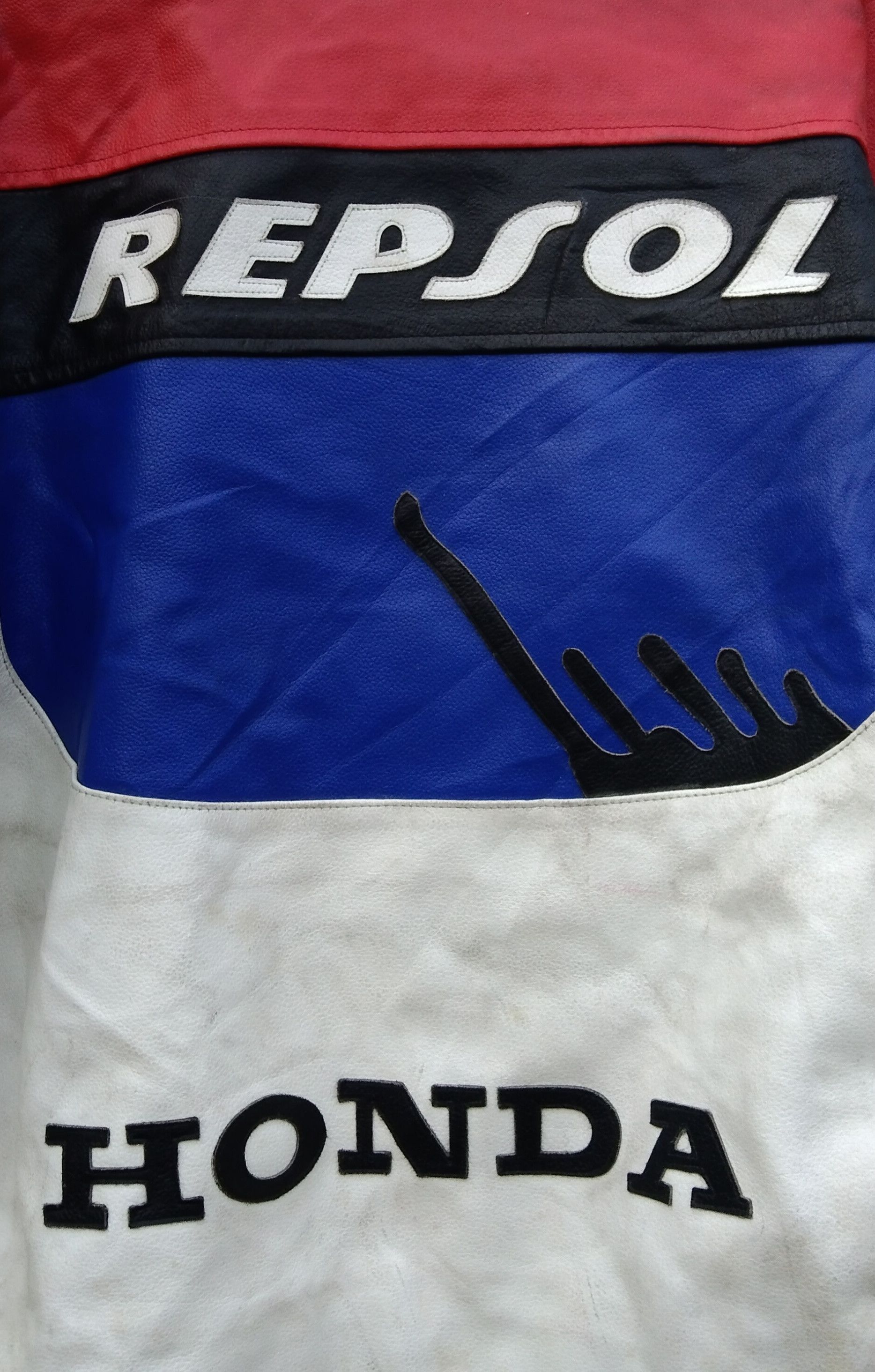Honda × Sports Specialties REPSOL HONDA LEATHER JACKET RACING Size US XL / EU 56 / 4 - 16 Thumbnail