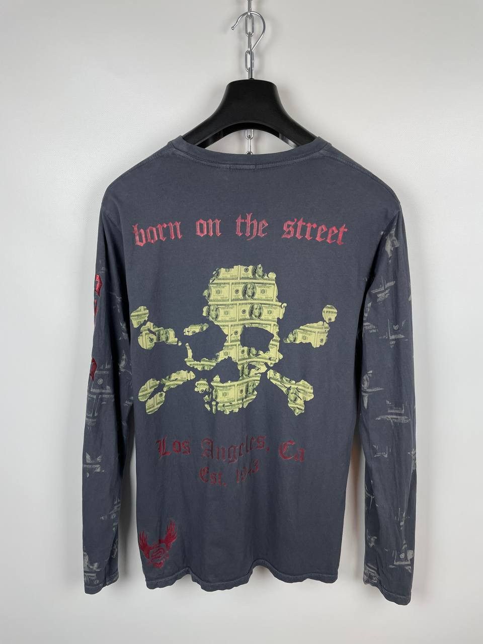 Christian Audigier × Ed Hardy Christian Audigier Smet Born On The Street Made in USA Size US L / EU 52-54 / 3 - 2 Thumbnail