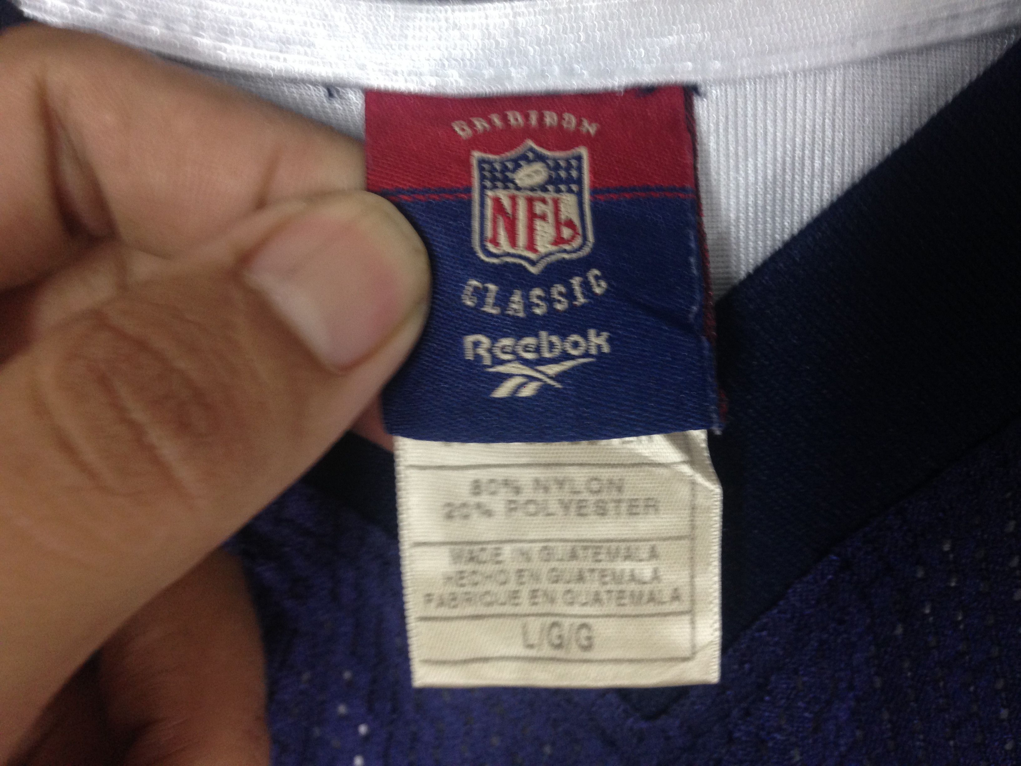 NFL × Reebok × Vintage Vintage NFL Players Jersey × Williams Size US L / EU 52-54 / 3 - 4 Thumbnail
