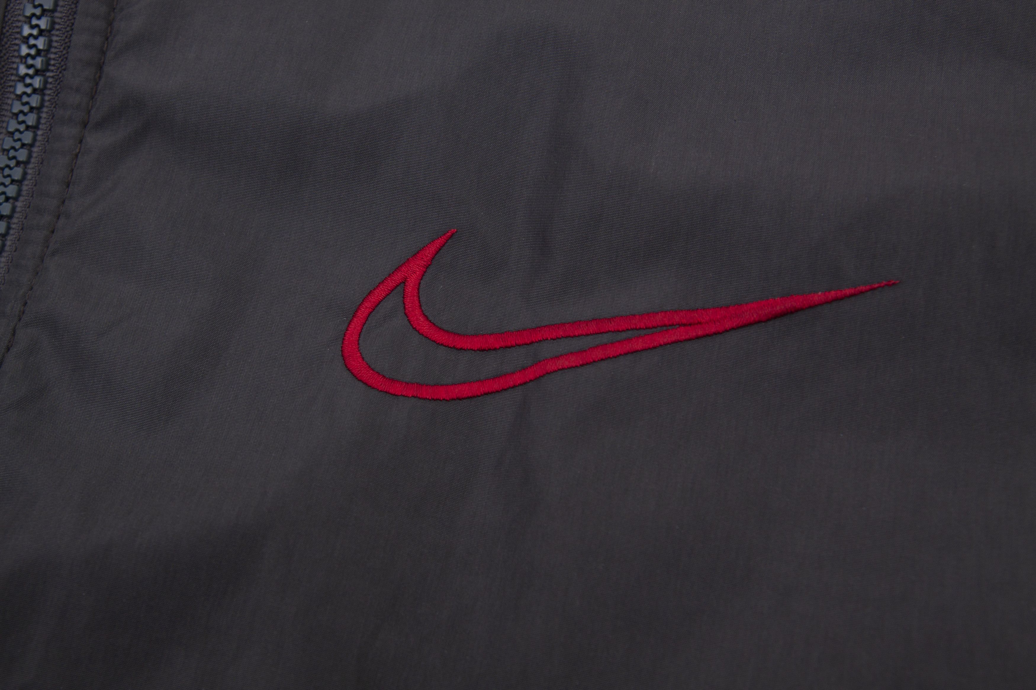 Nike × Vintage Vintage 90s Nike Swoosh Reversible Big Logo Jacket Large Size US XL / EU 56 / 4 - 15 Thumbnail