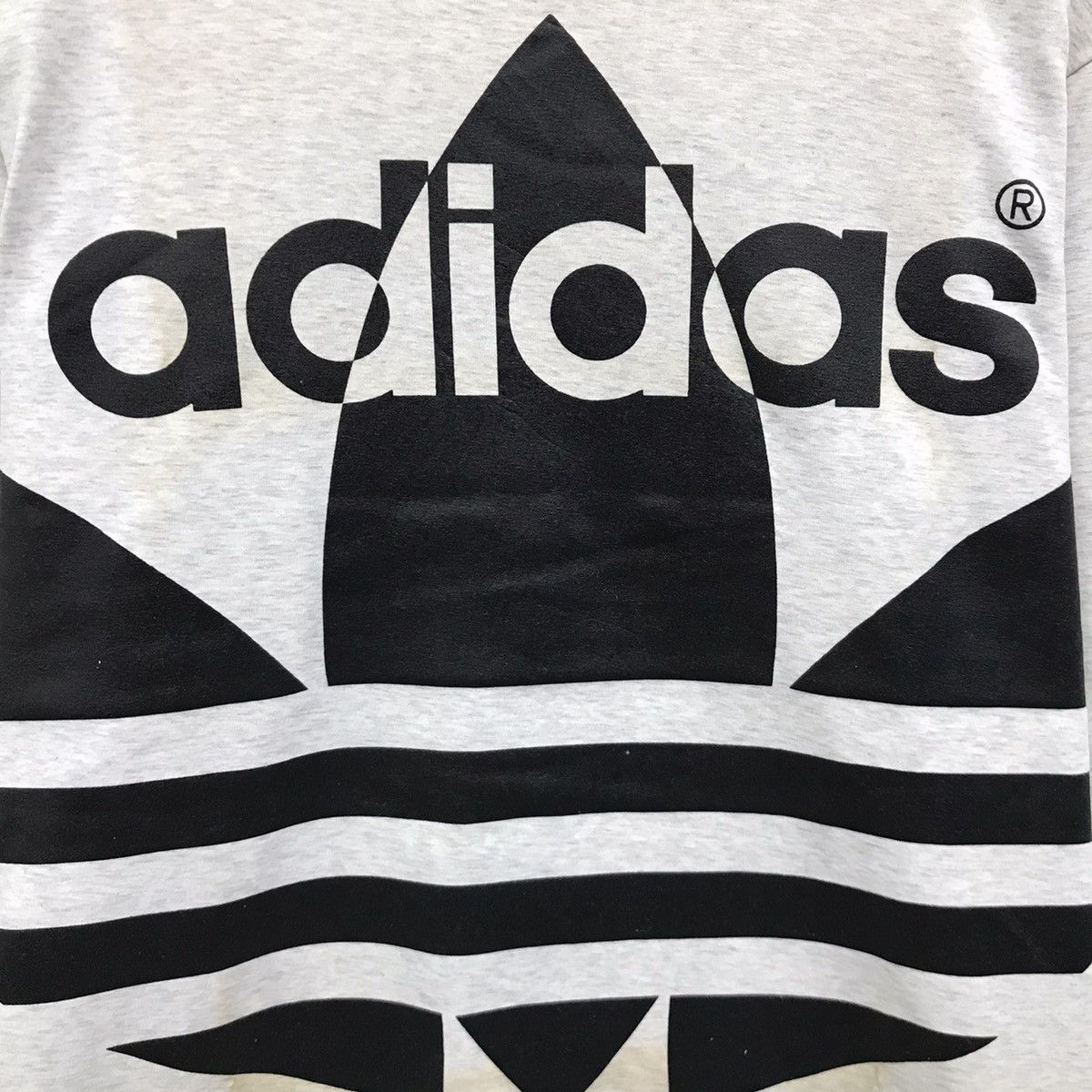 Adidas × Japanese Brand × Vintage Rare!!! Vintage Adidas Big Logo Sweatshirt Pullover Jumper Size US M / EU 48-50 / 2 - 3 Thumbnail