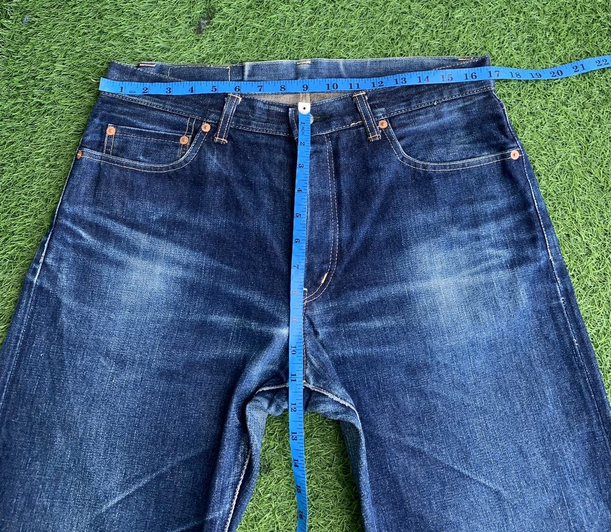 Japanese Brand Vintage HRM Distressed Selvedge Denim Jeans Size US 34 / EU 50 - 13 Thumbnail
