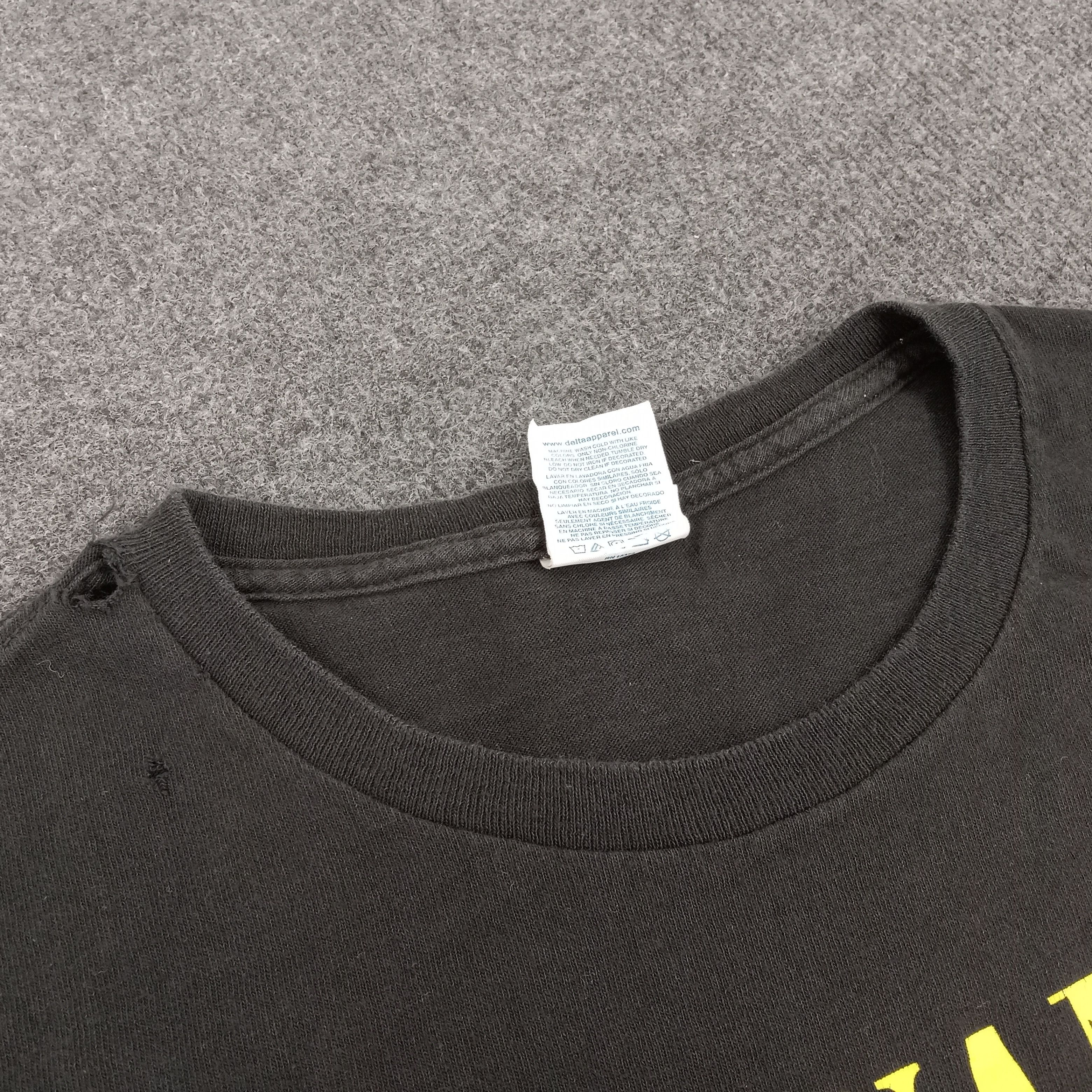 Band Tees × Nirvana × Vintage Nirvana American Rock Band Tour Tshirt Size US XXL / EU 58 / 5 - 5 Thumbnail