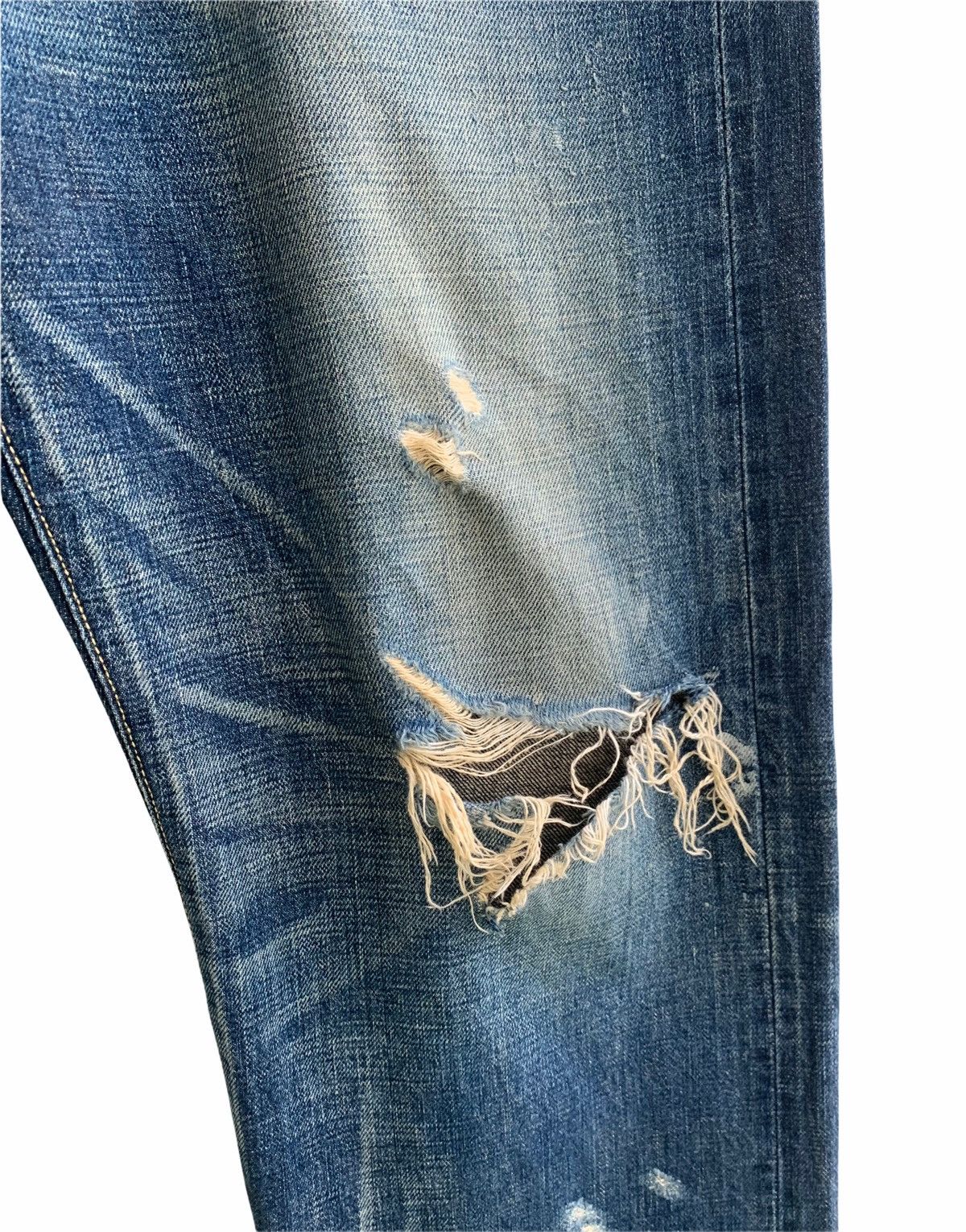 Japanese Brand Japanese brand Glamb Distressed denim Jeans size 32 Size US 33 - 8 Thumbnail