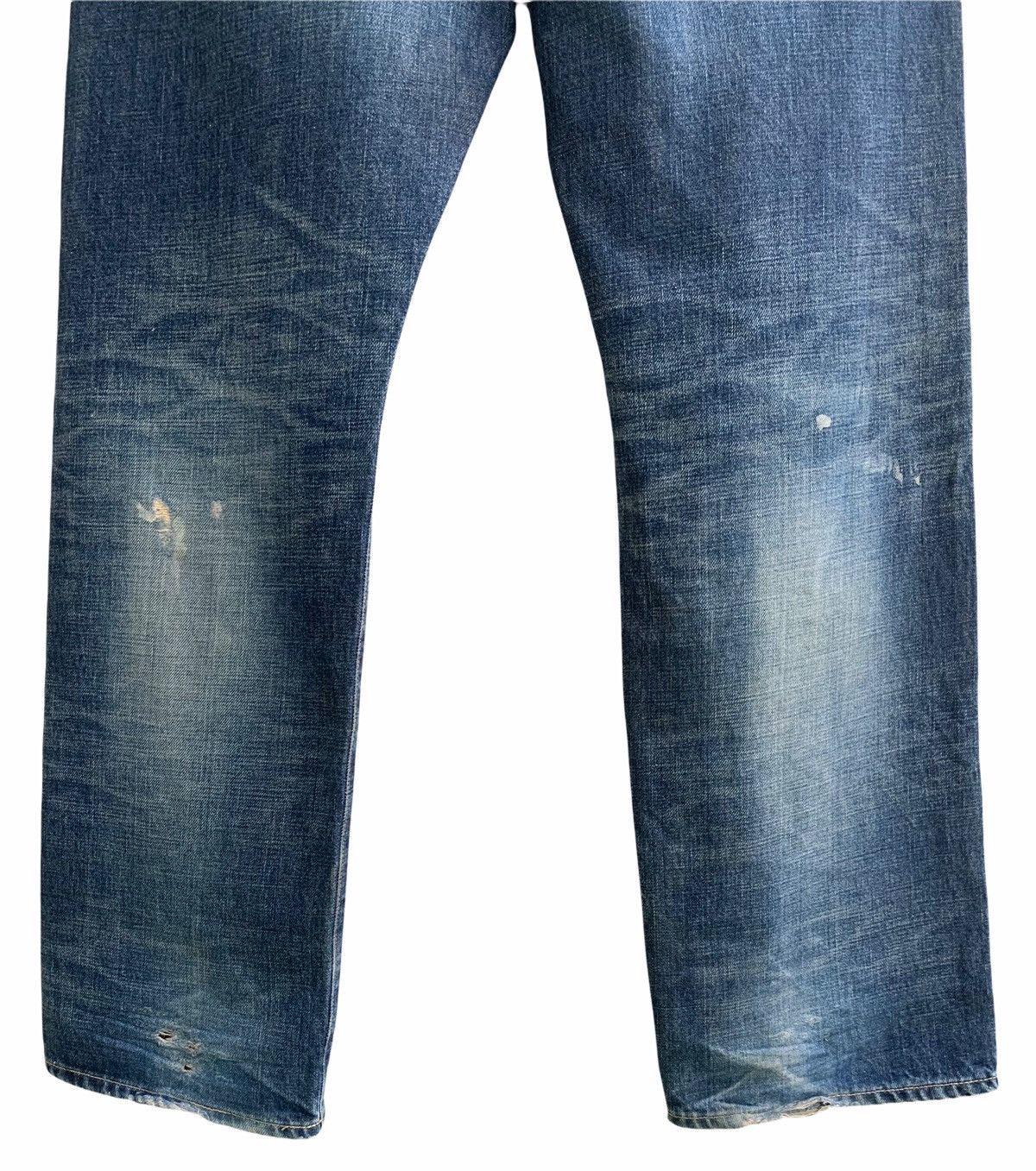 Japanese Brand Japanese brand Glamb Distressed denim Jeans size 32 Size US 33 - 6 Thumbnail