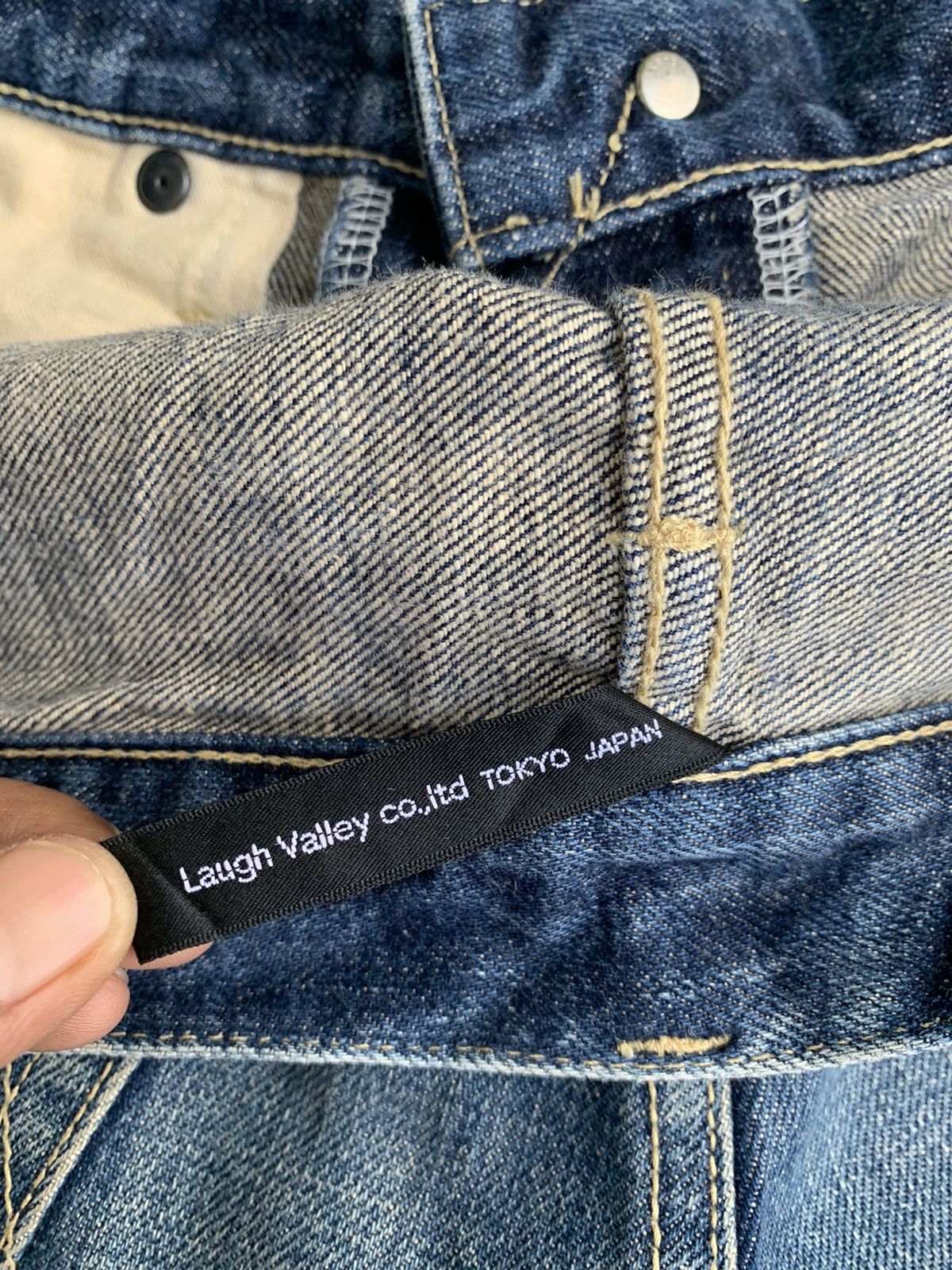 Japanese Brand Japanese brand Glamb Distressed denim Jeans size 32 Size US 33 - 12 Thumbnail