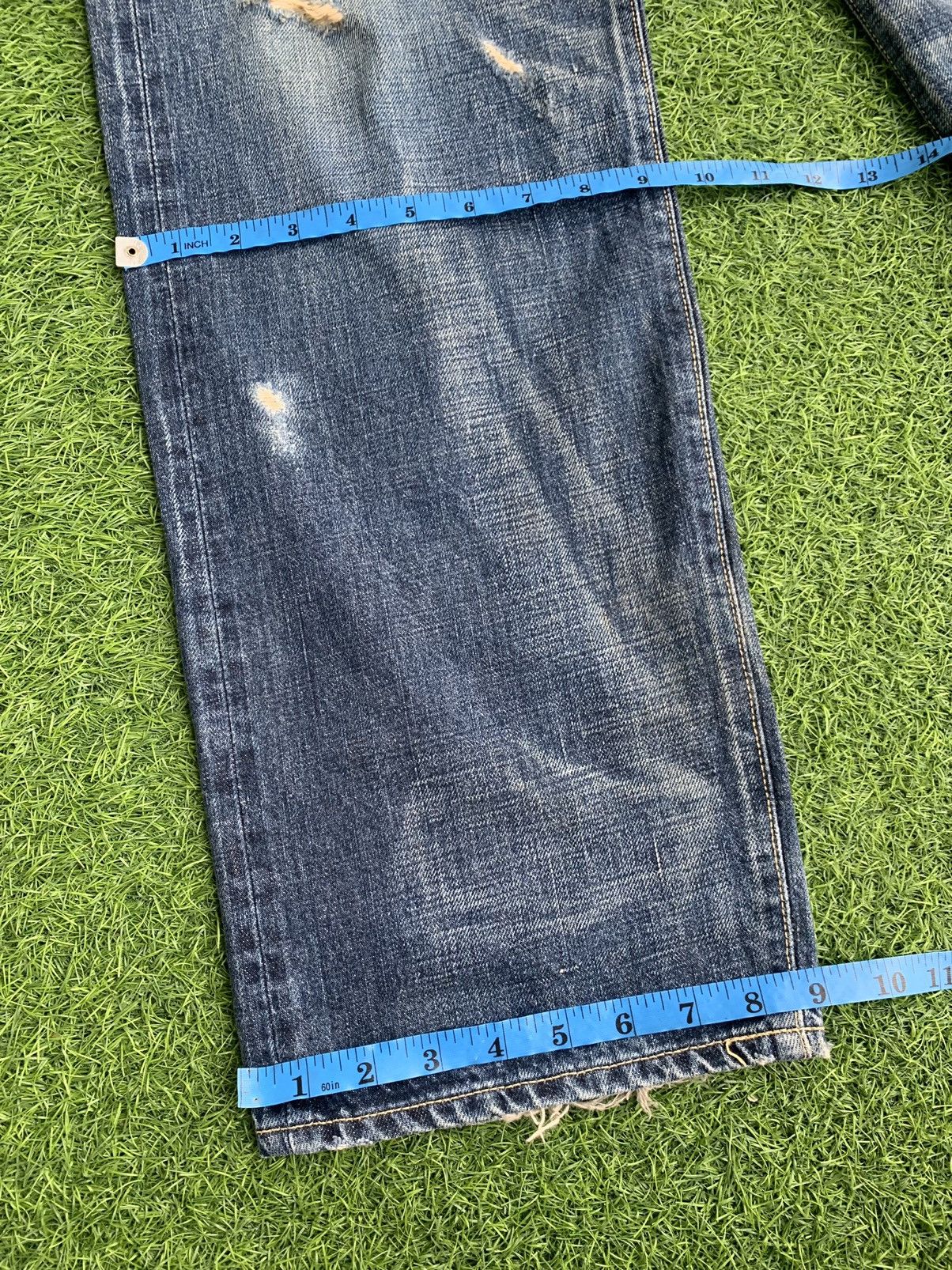 Japanese Brand Japanese brand Glamb Distressed denim Jeans size 32 Size US 33 - 16 Thumbnail