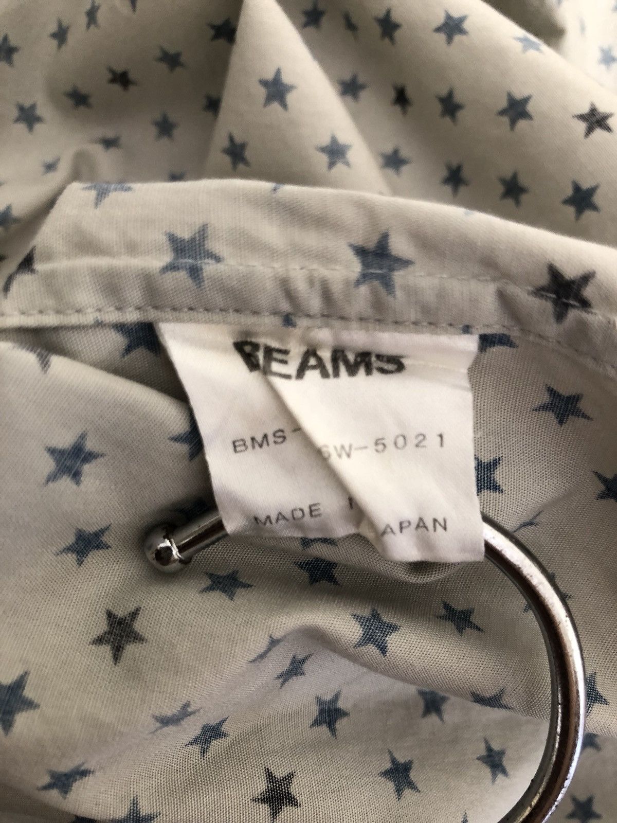 Beams Plus Vintage Beams Made in Japan Atomic Star Button Shirt Size US M / EU 48-50 / 2 - 9 Thumbnail