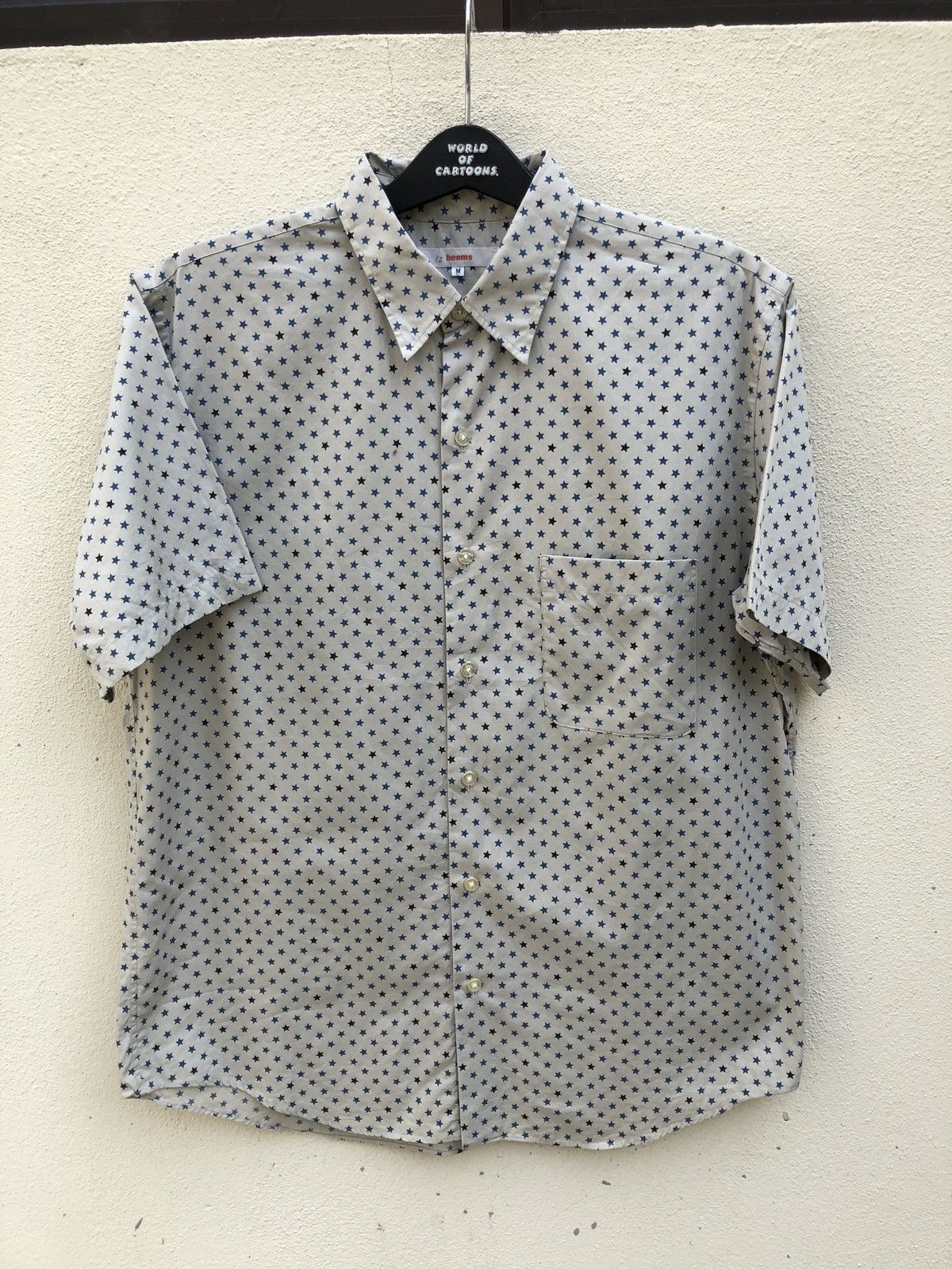 Beams Plus Vintage Beams Made in Japan Atomic Star Button Shirt Size US M / EU 48-50 / 2 - 1 Thumbnail